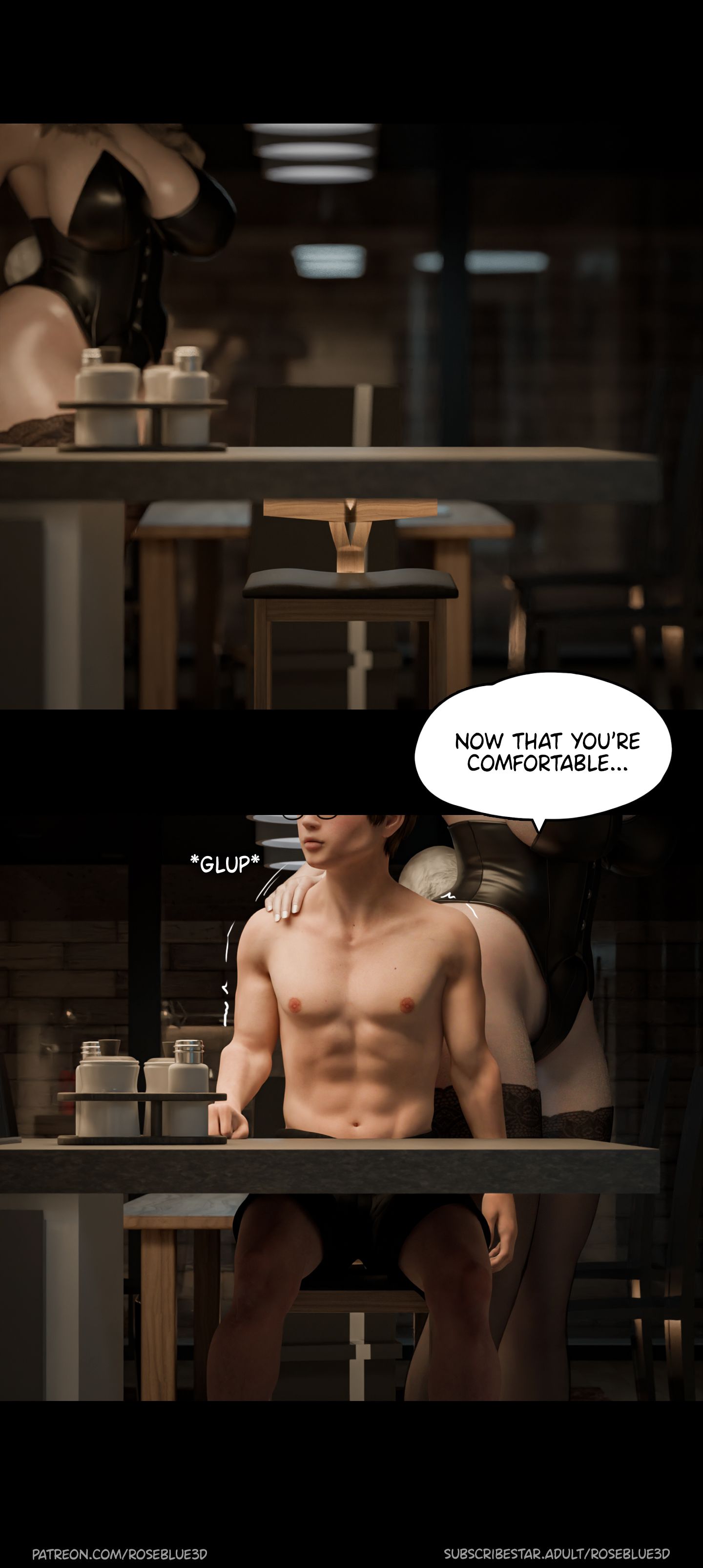 My Neighbor's Widow [Rose Blue 3D] - Chapter 27 — Page 36