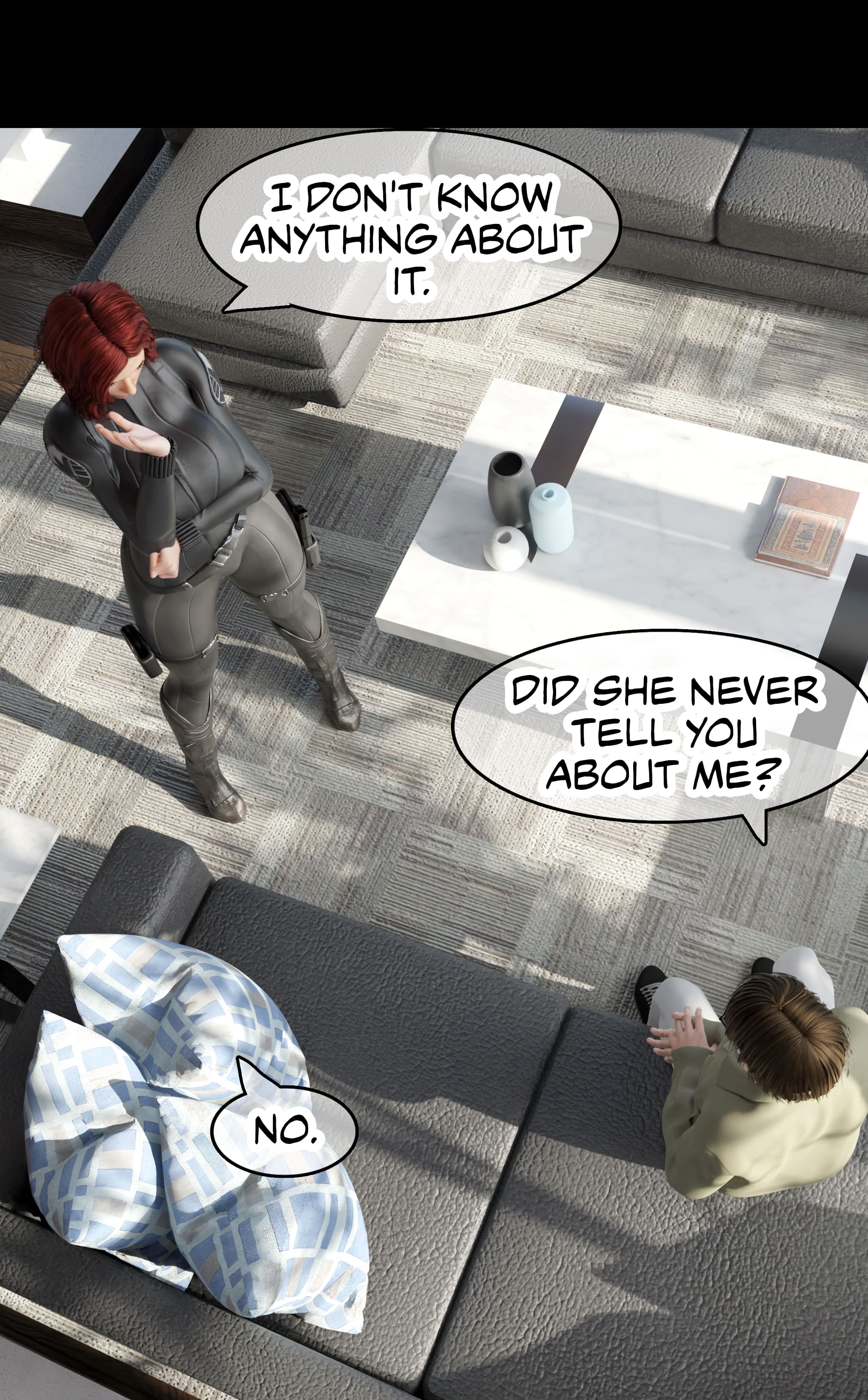 My Neighbor's Widow [Rose Blue 3D] - Chapter 1 — Page 82
