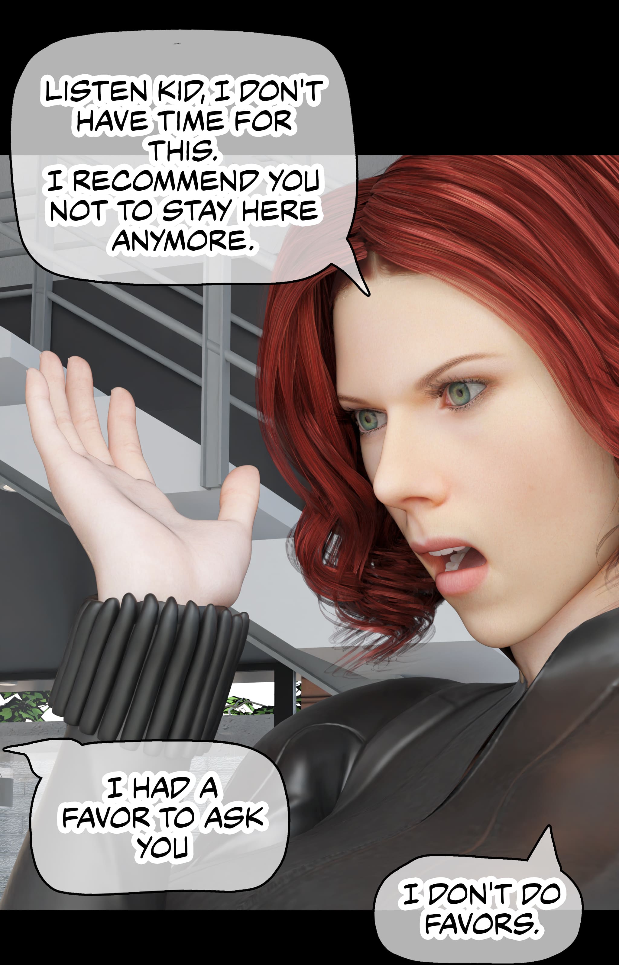 My Neighbor's Widow [Rose Blue 3D] - Chapter 1 — Page 83