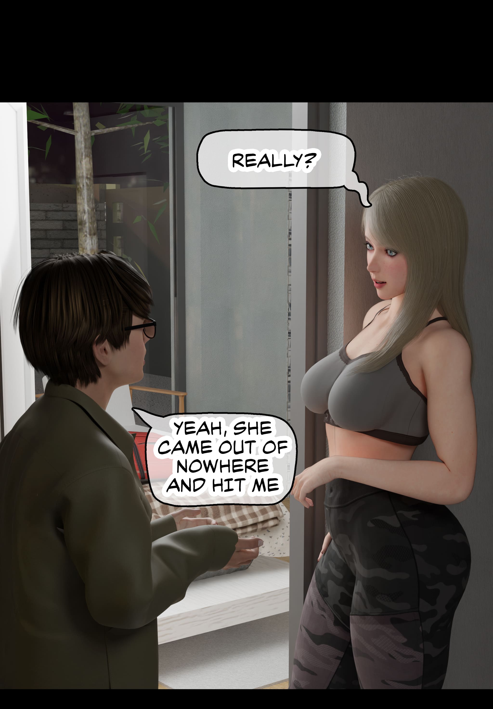 My Neighbor's Widow [Rose Blue 3D] - Chapter 1 — Page 98