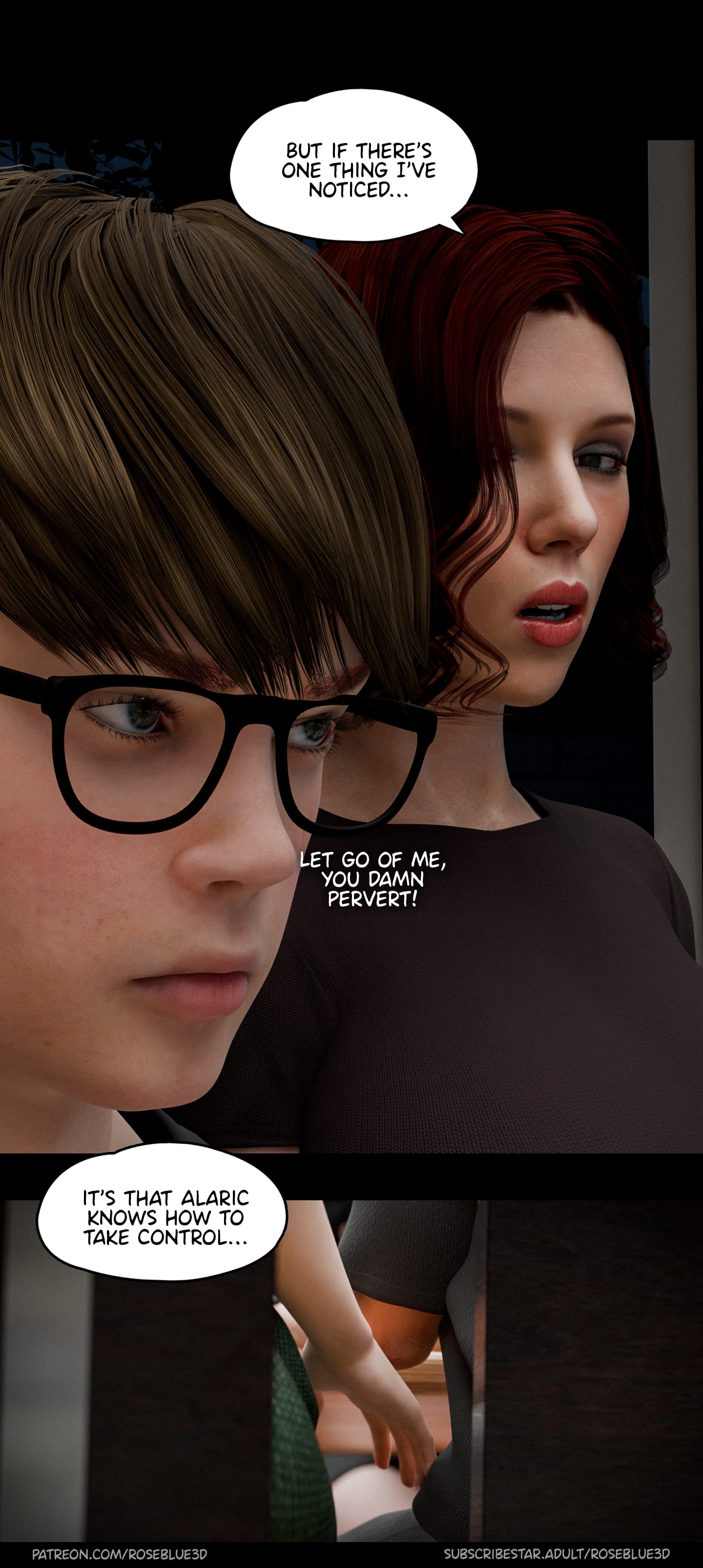 My Neighbor's Widow [Rose Blue 3D] - Chapter 35 — Page 32