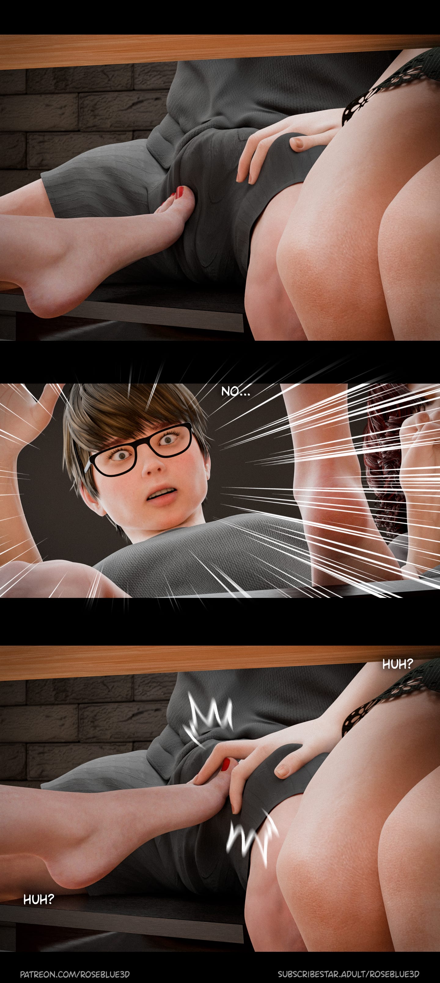 My Neighbor's Widow [Rose Blue 3D] - Chapter 35 — Page 38