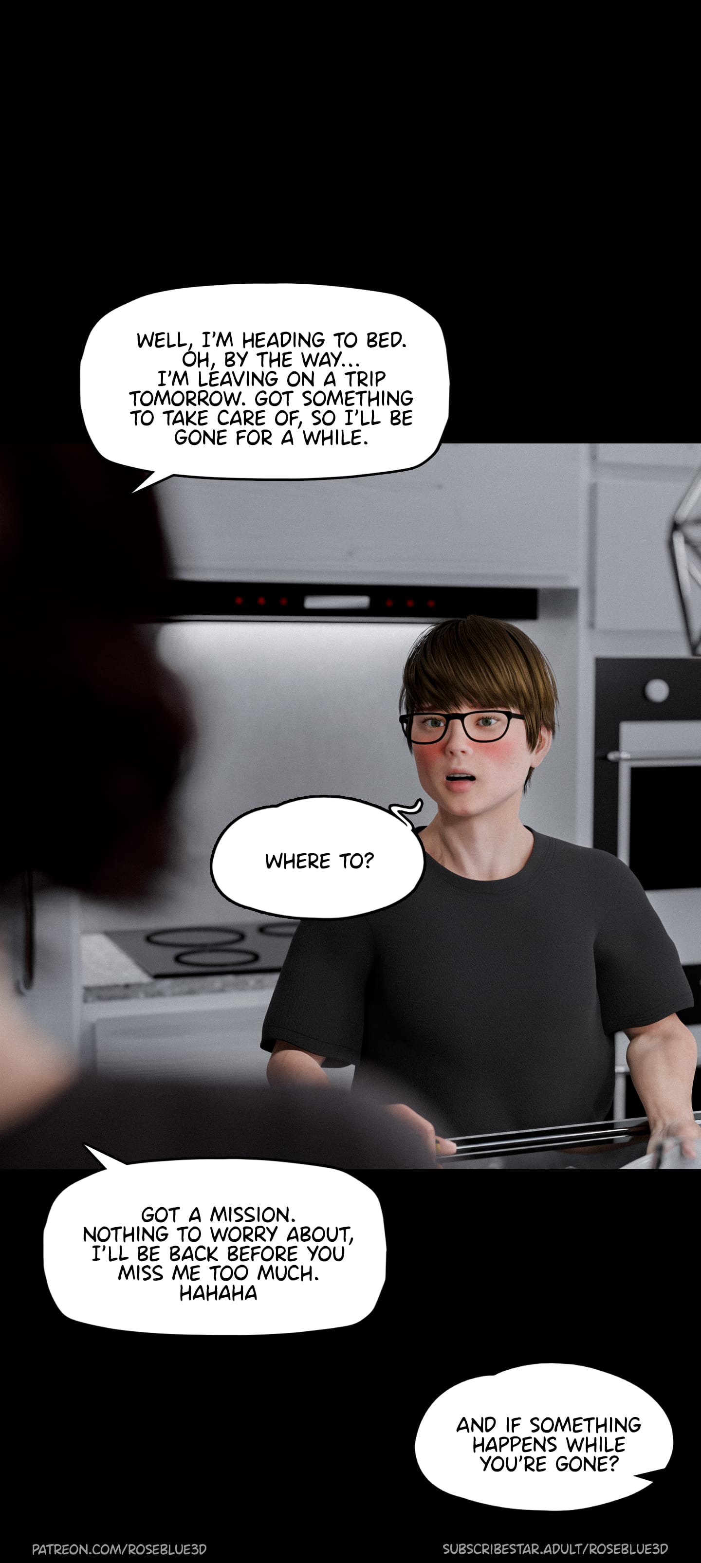 My Neighbor's Widow [Rose Blue 3D] - Chapter 35 — Page 49