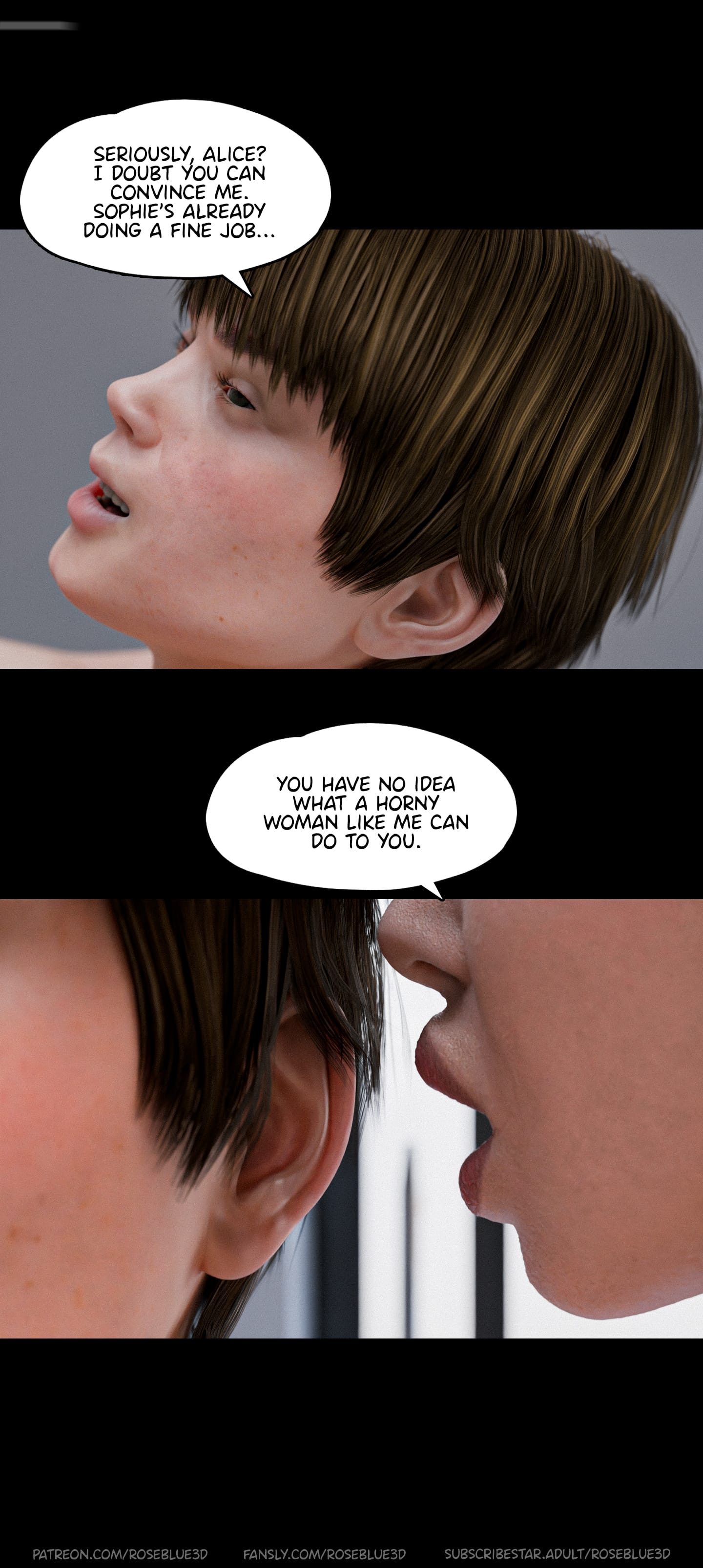 My Neighbor's Widow [Rose Blue 3D] - Chapter 45 — Page 14
