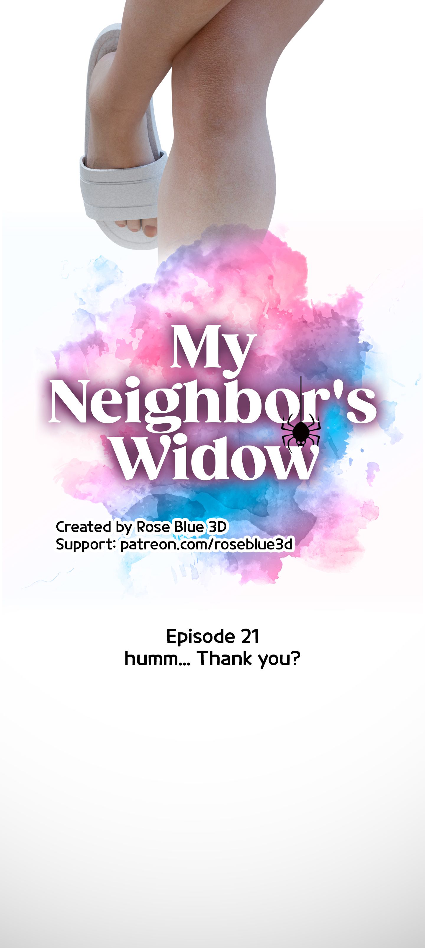 My Neighbor's Widow [Rose Blue 3D] - Chapter 21 — Page 21