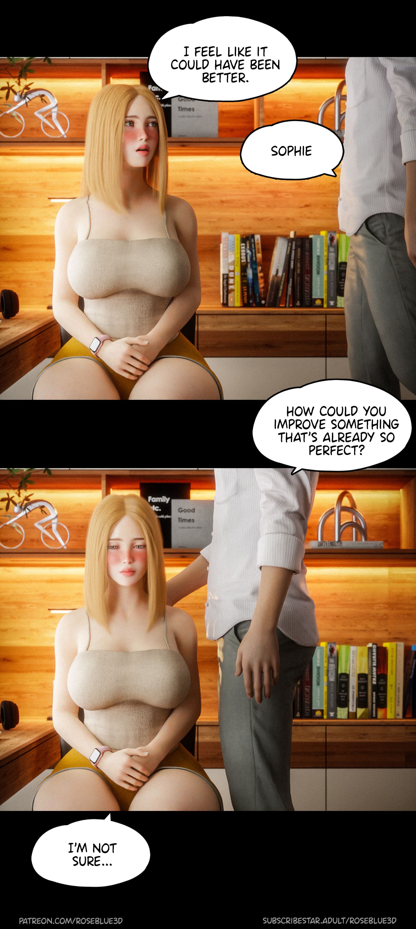 My Neighbor's Widow [Rose Blue 3D] - Chapter 21 — Page 7