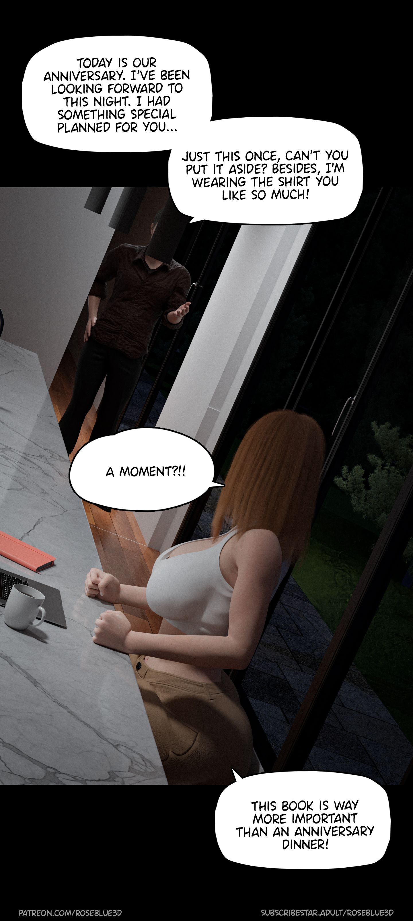 My Neighbor's Widow [Rose Blue 3D] - Chapter 30 — Page 53