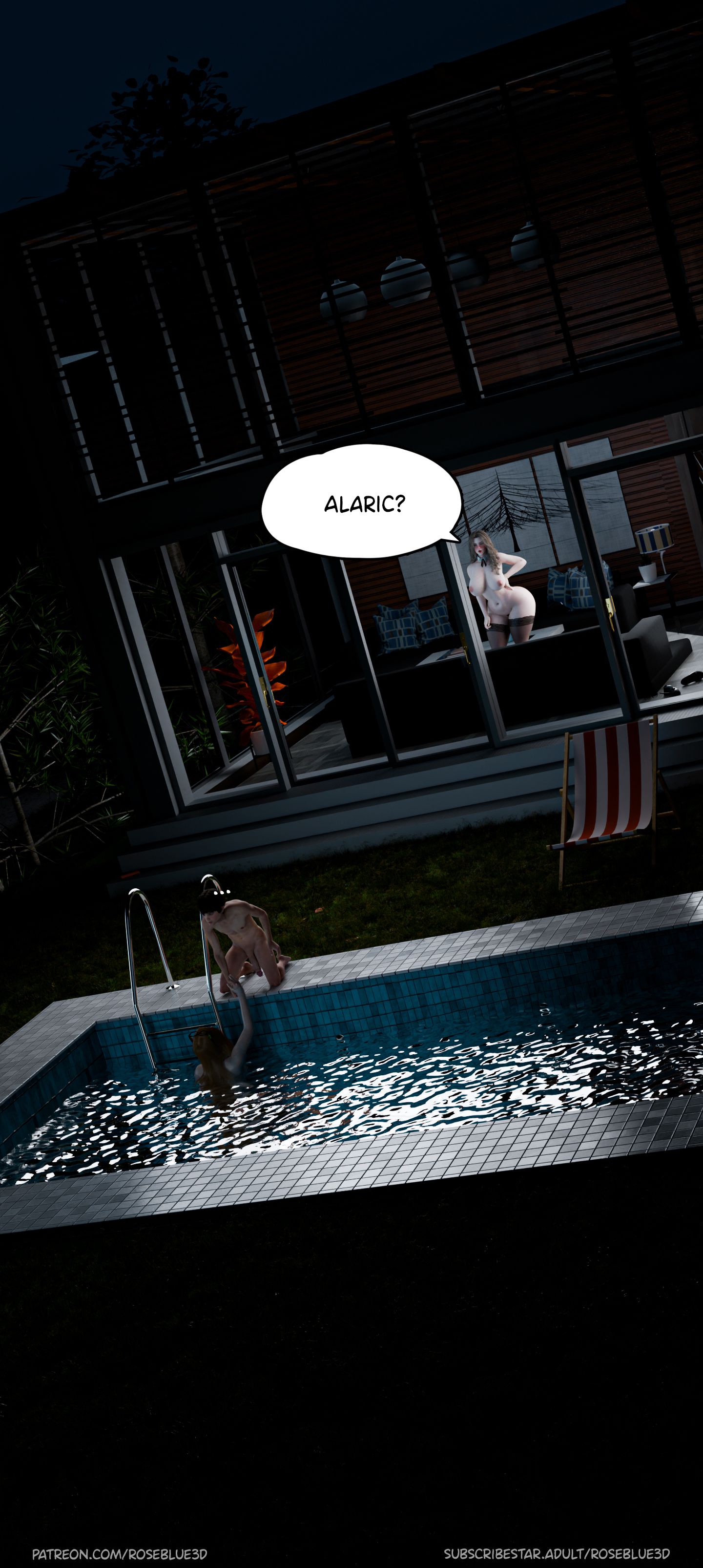 My Neighbor's Widow [Rose Blue 3D] - Chapter 30 — Page 9