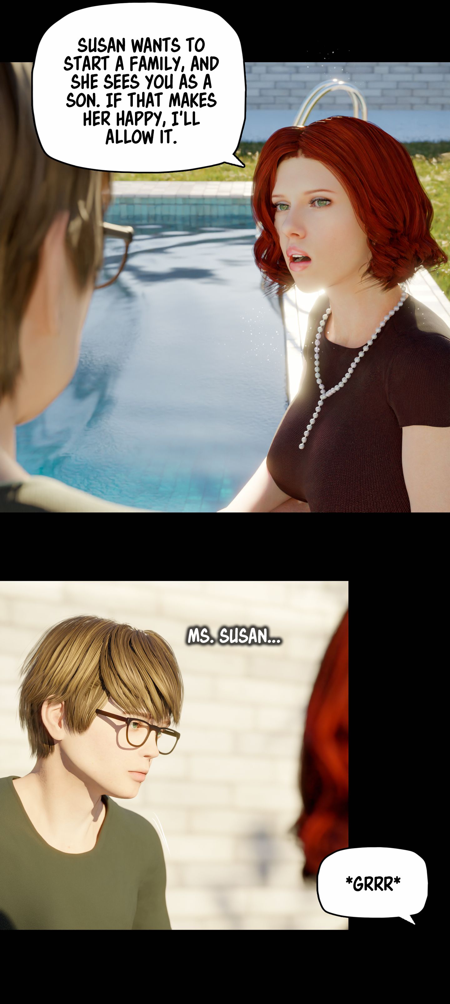 My Neighbor's Widow [Rose Blue 3D] - Chapter 11 — Page 34
