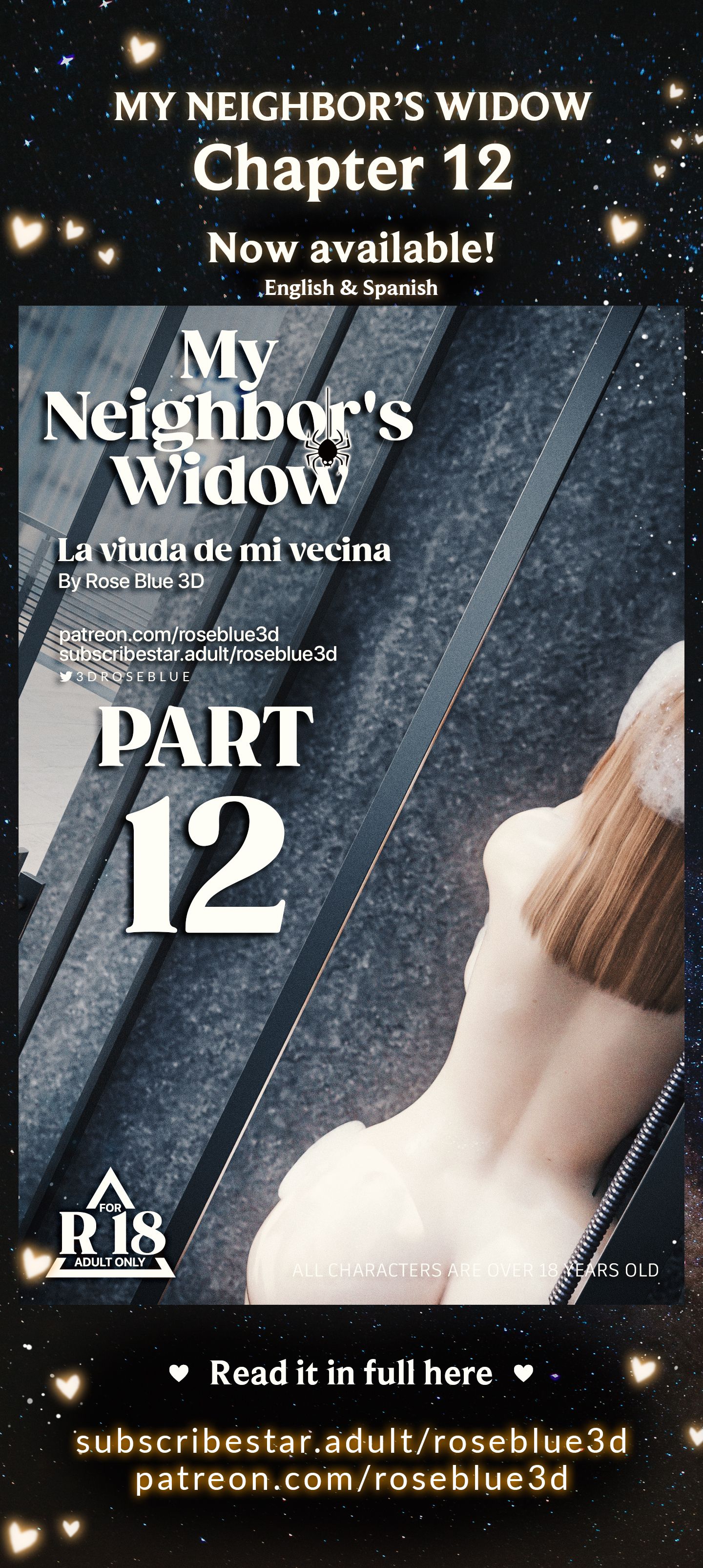 My Neighbor's Widow [Rose Blue 3D] - Chapter 11 — Page 96