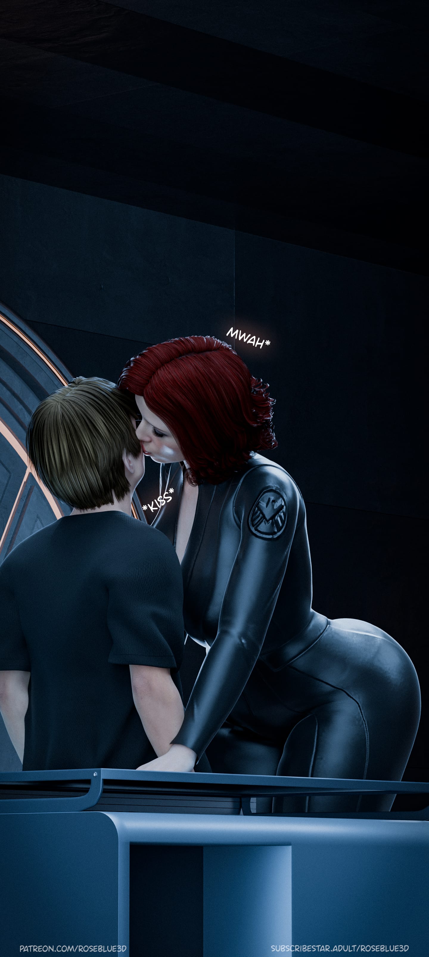 My Neighbor's Widow [Rose Blue 3D] - Chapter 34 — Page 112