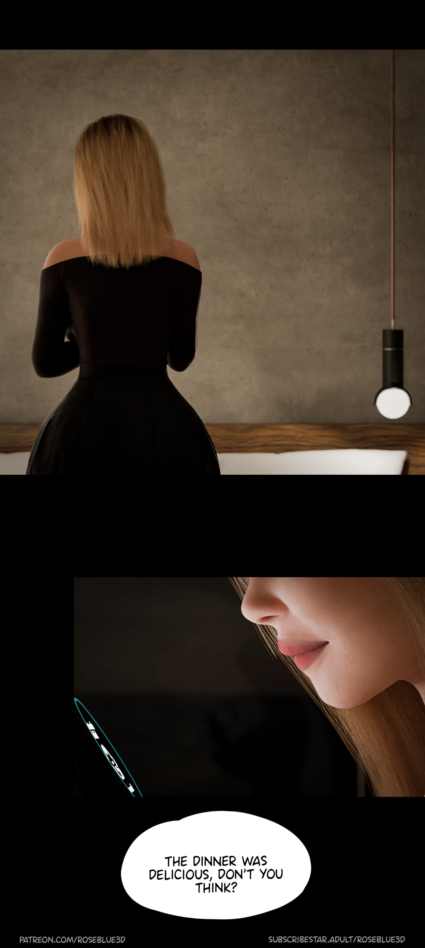 My Neighbor's Widow [Rose Blue 3D] - Chapter 32 — Page 13