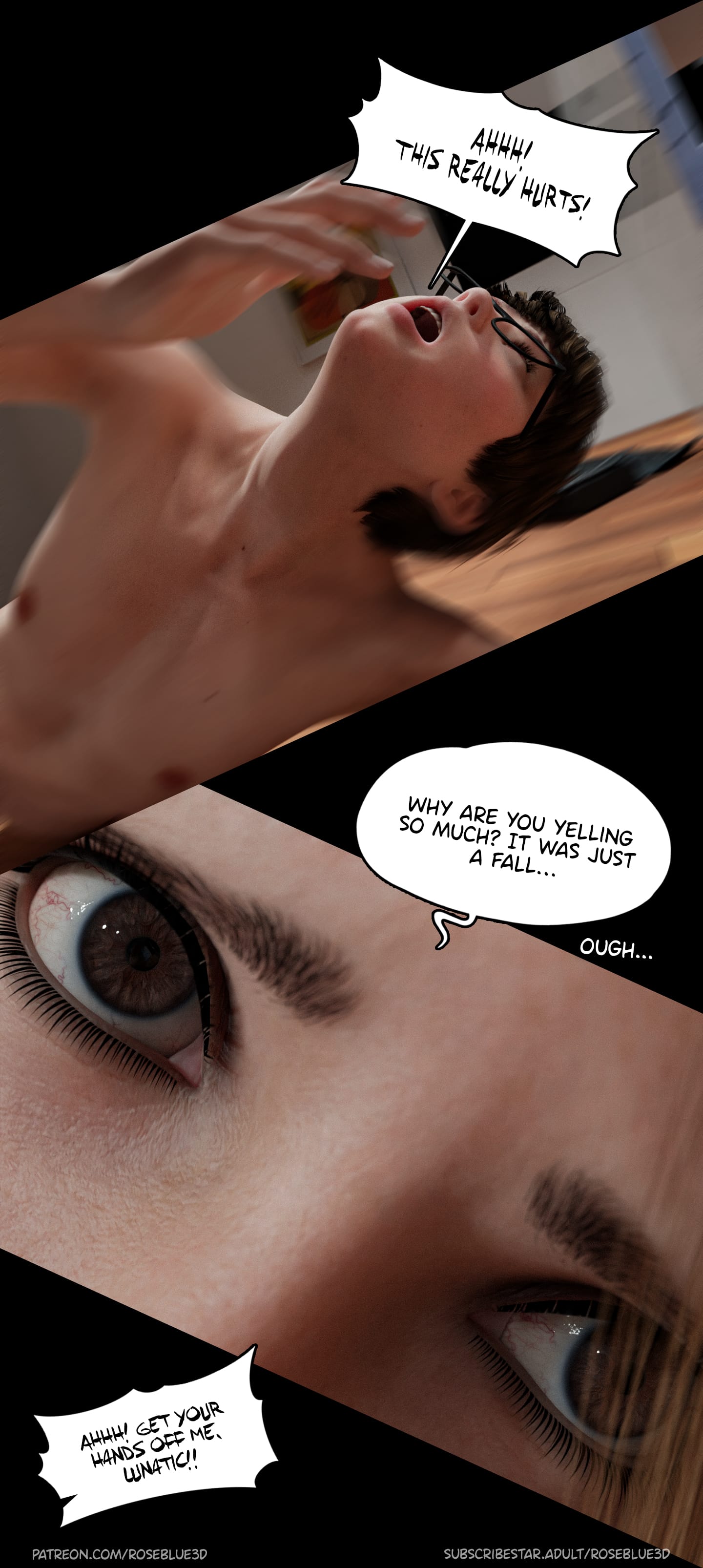 My Neighbor's Widow [Rose Blue 3D] - Chapter 32 — Page 54