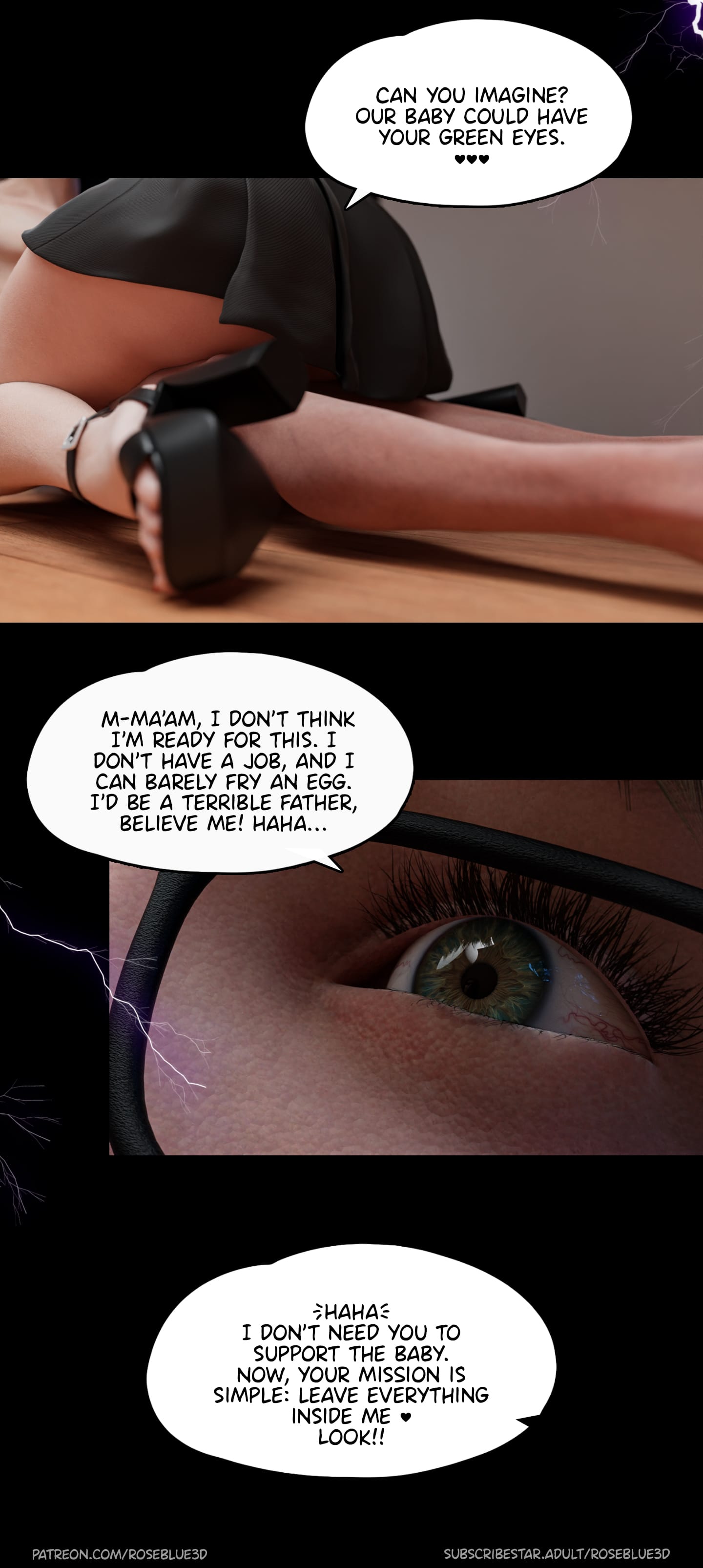 My Neighbor's Widow [Rose Blue 3D] - Chapter 32 — Page 72