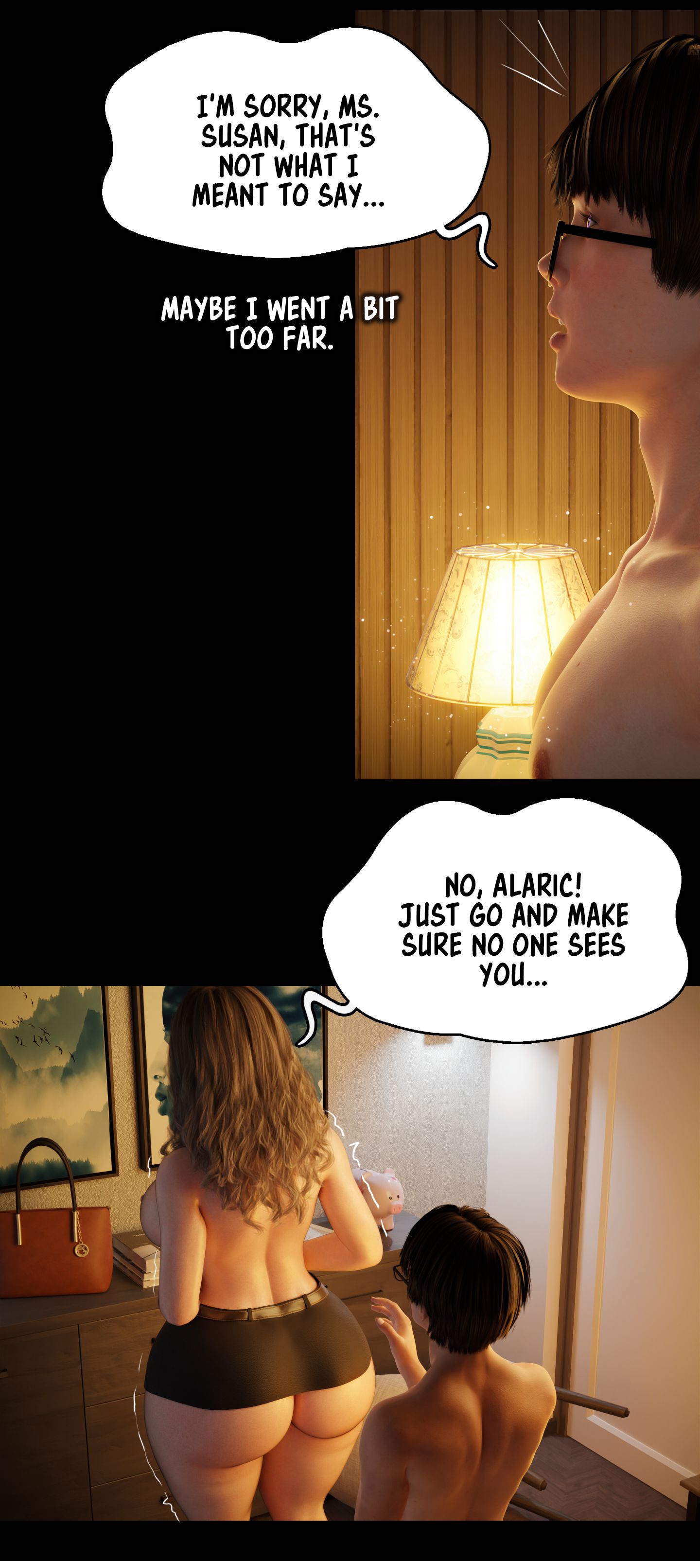 My Neighbor's Widow [Rose Blue 3D] - Chapter 9 — Page 57