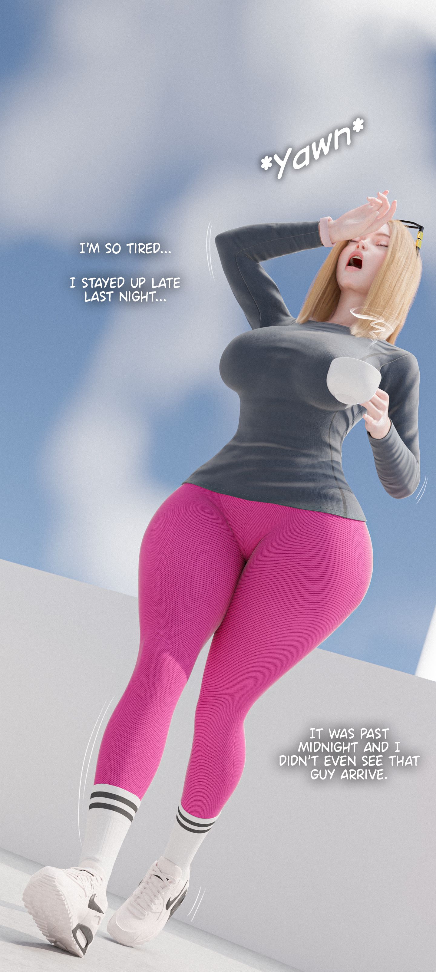 My Neighbor's Widow [Rose Blue 3D] - Chapter 19 — Page 19