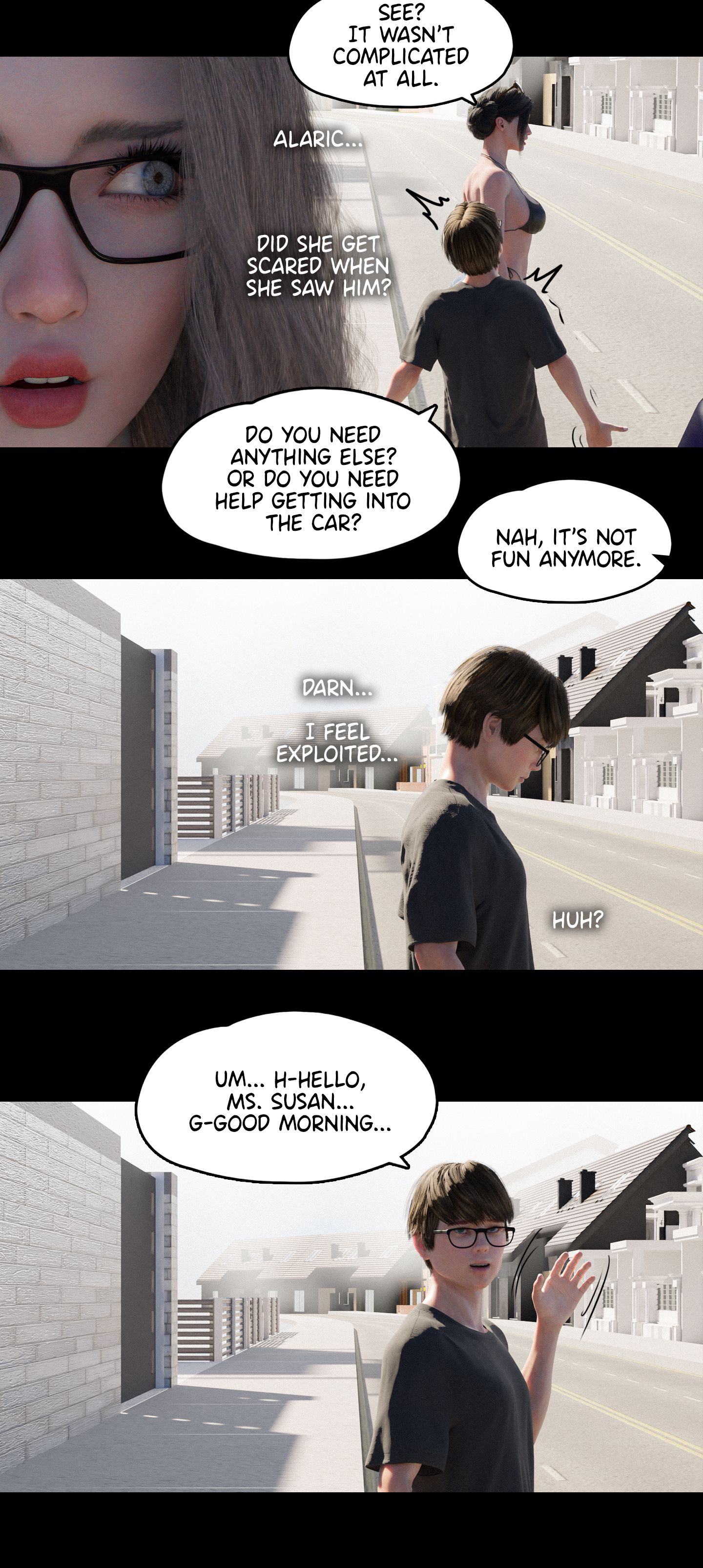 My Neighbor's Widow [Rose Blue 3D] - Chapter 19 — Page 27