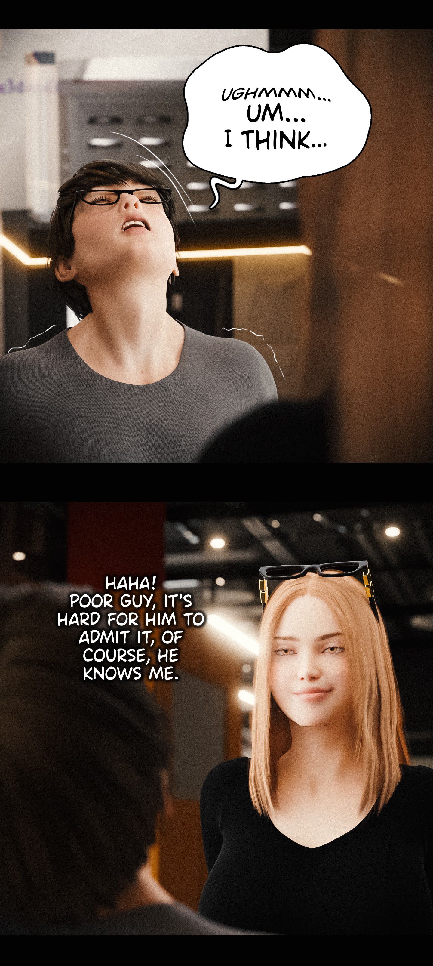 My Neighbor's Widow [Rose Blue 3D] - Chapter 12 — Page 34