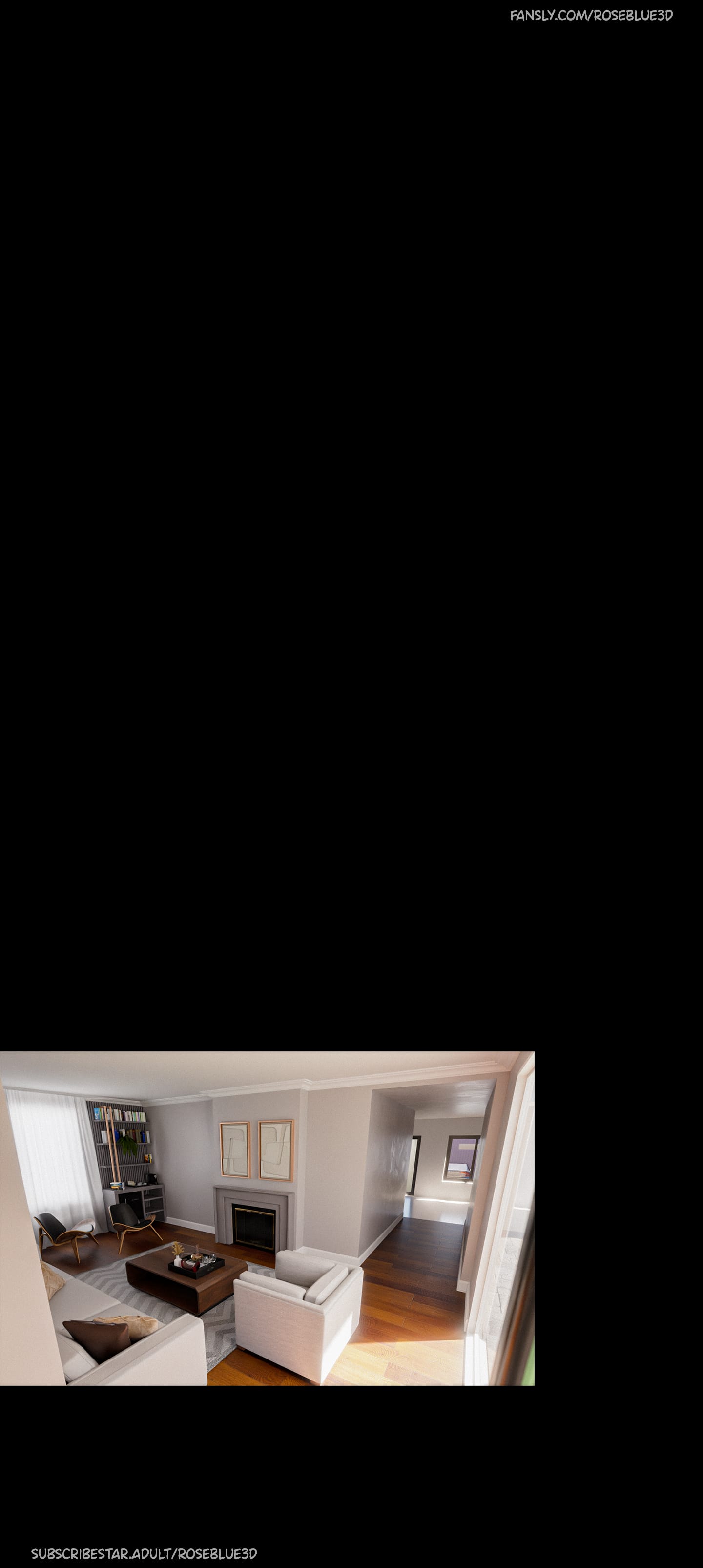 My Neighbor's Widow [Rose Blue 3D] - Chapter 43 — Page 7