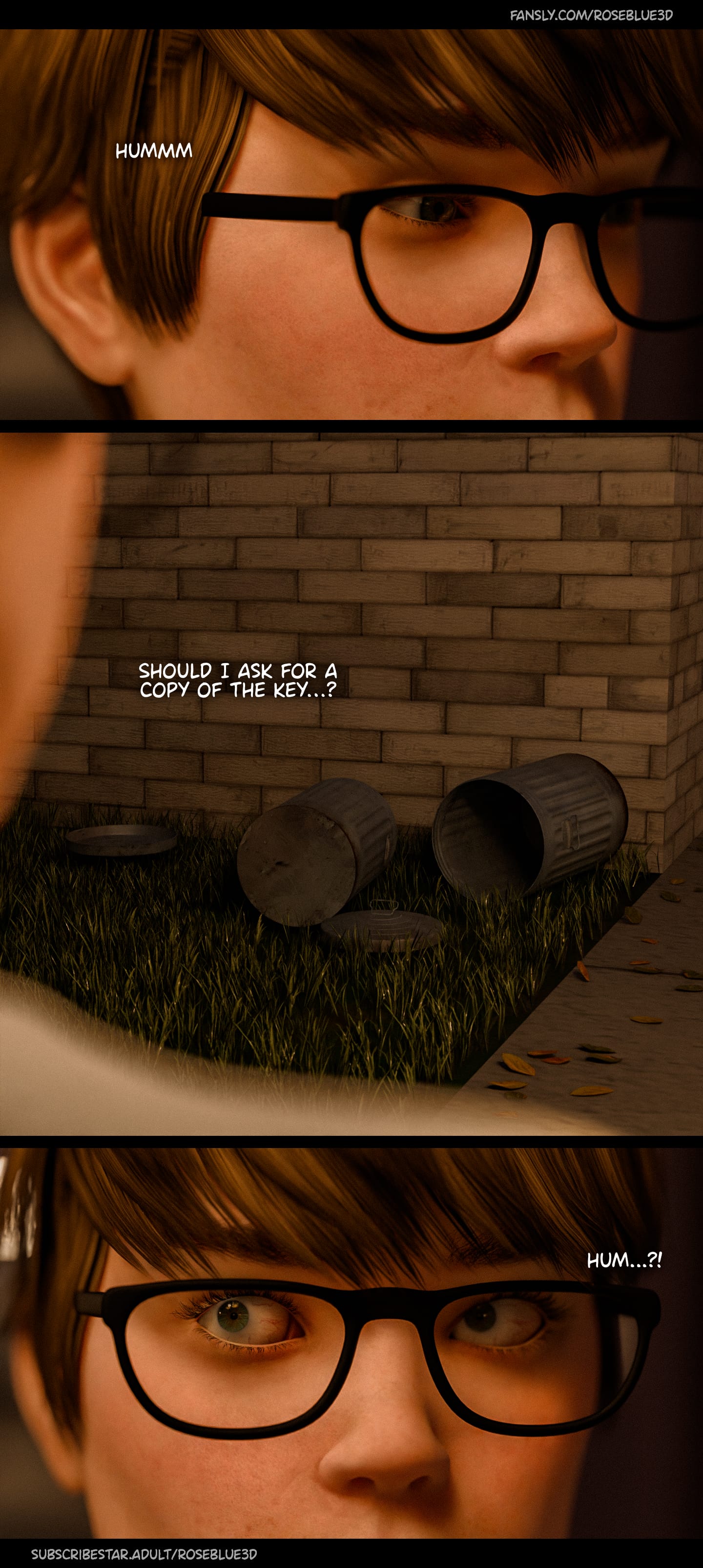 My Neighbor's Widow [Rose Blue 3D] - Chapter 43 — Page 96