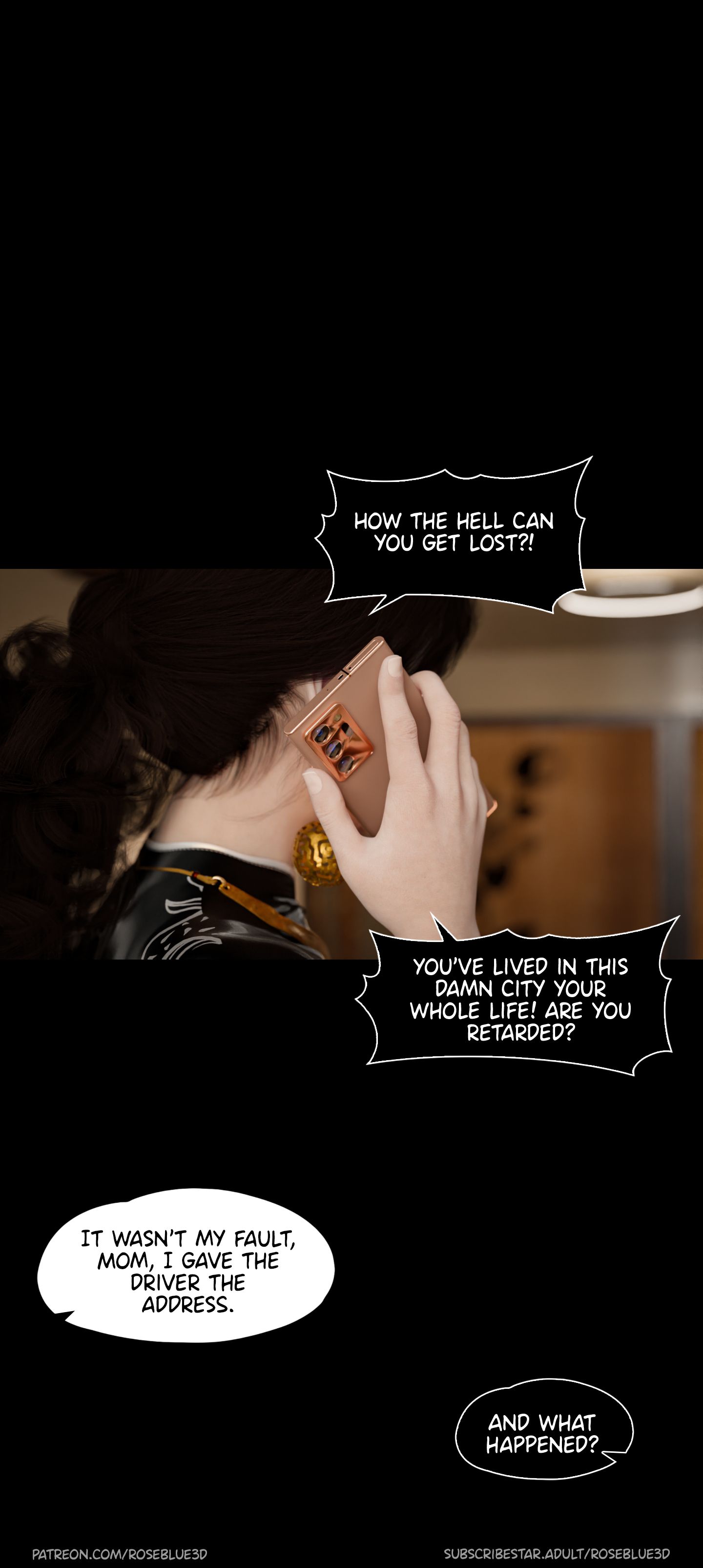 My Neighbor's Widow [Rose Blue 3D] - Chapter 25 — Page 5