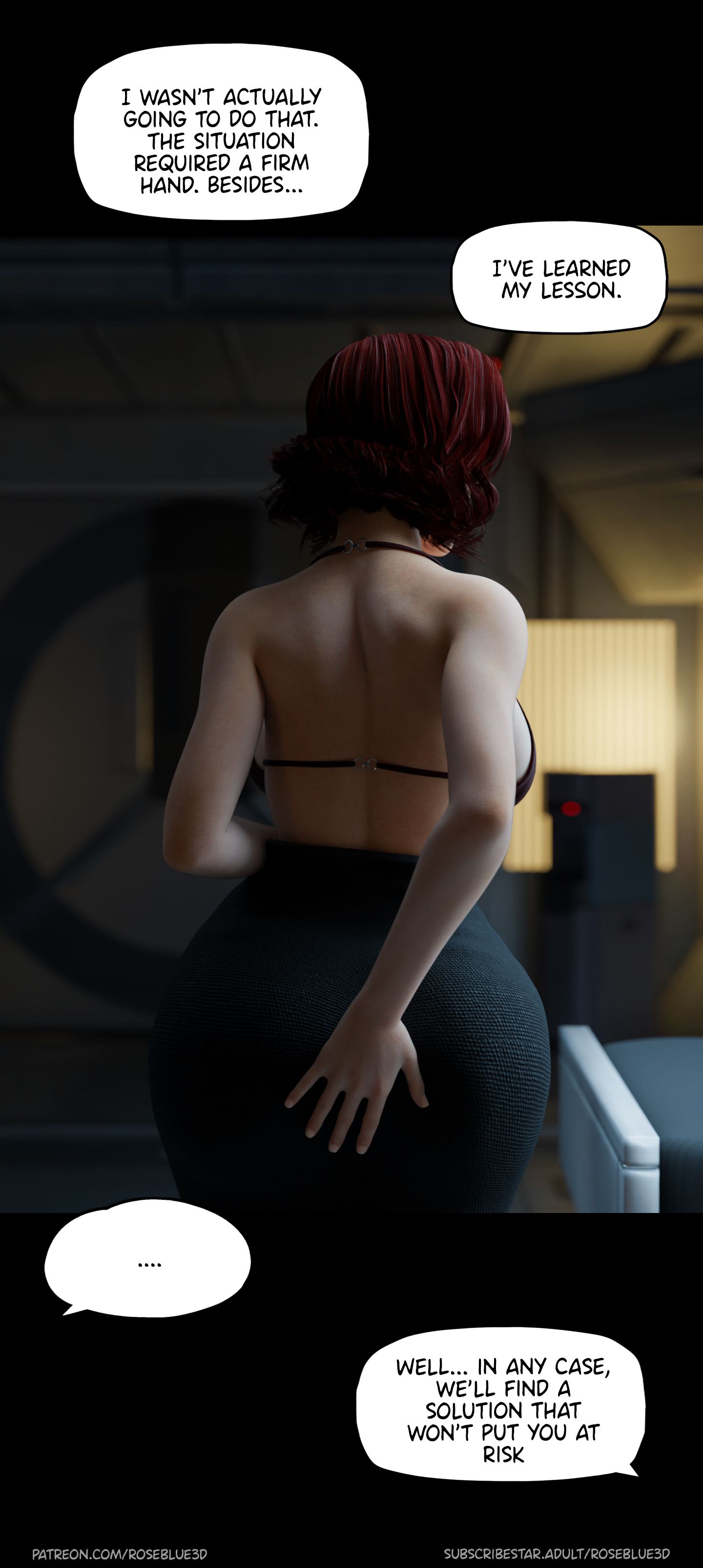 My Neighbor's Widow [Rose Blue 3D] - Chapter 25 — Page 72