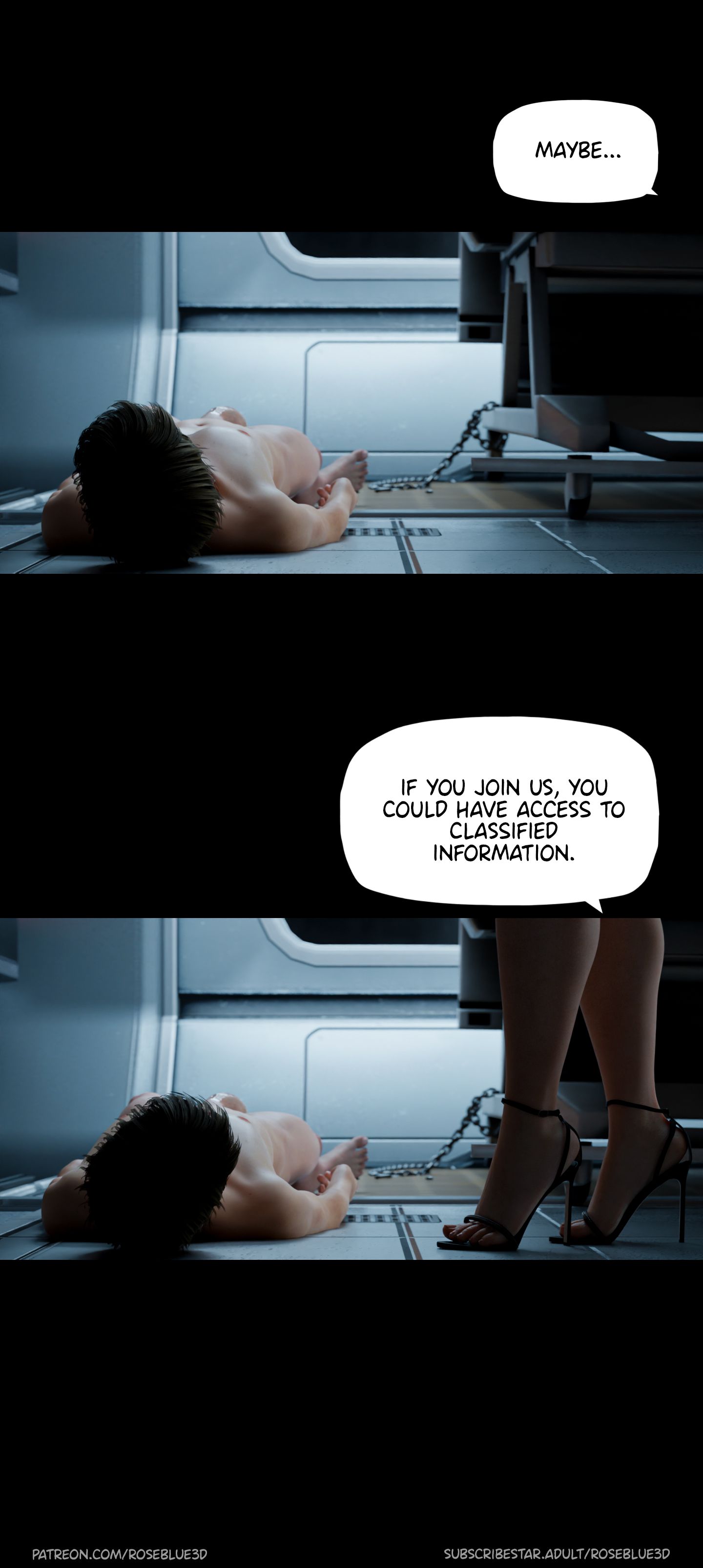 My Neighbor's Widow [Rose Blue 3D] - Chapter 25 — Page 75