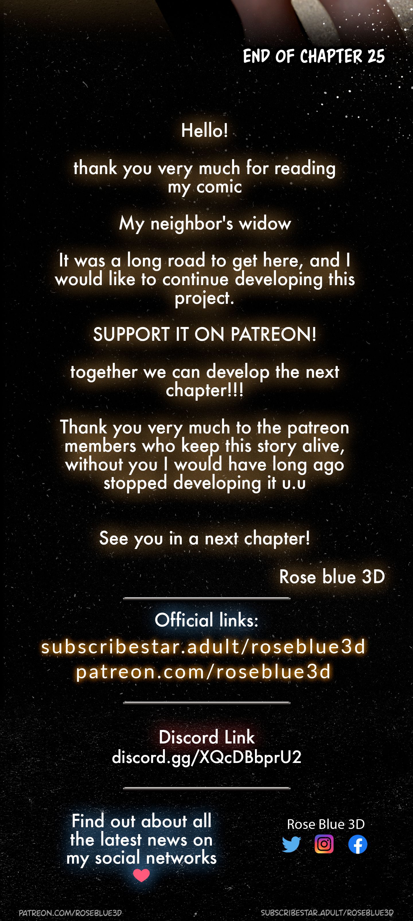 My Neighbor's Widow [Rose Blue 3D] - Chapter 25 — Page 89