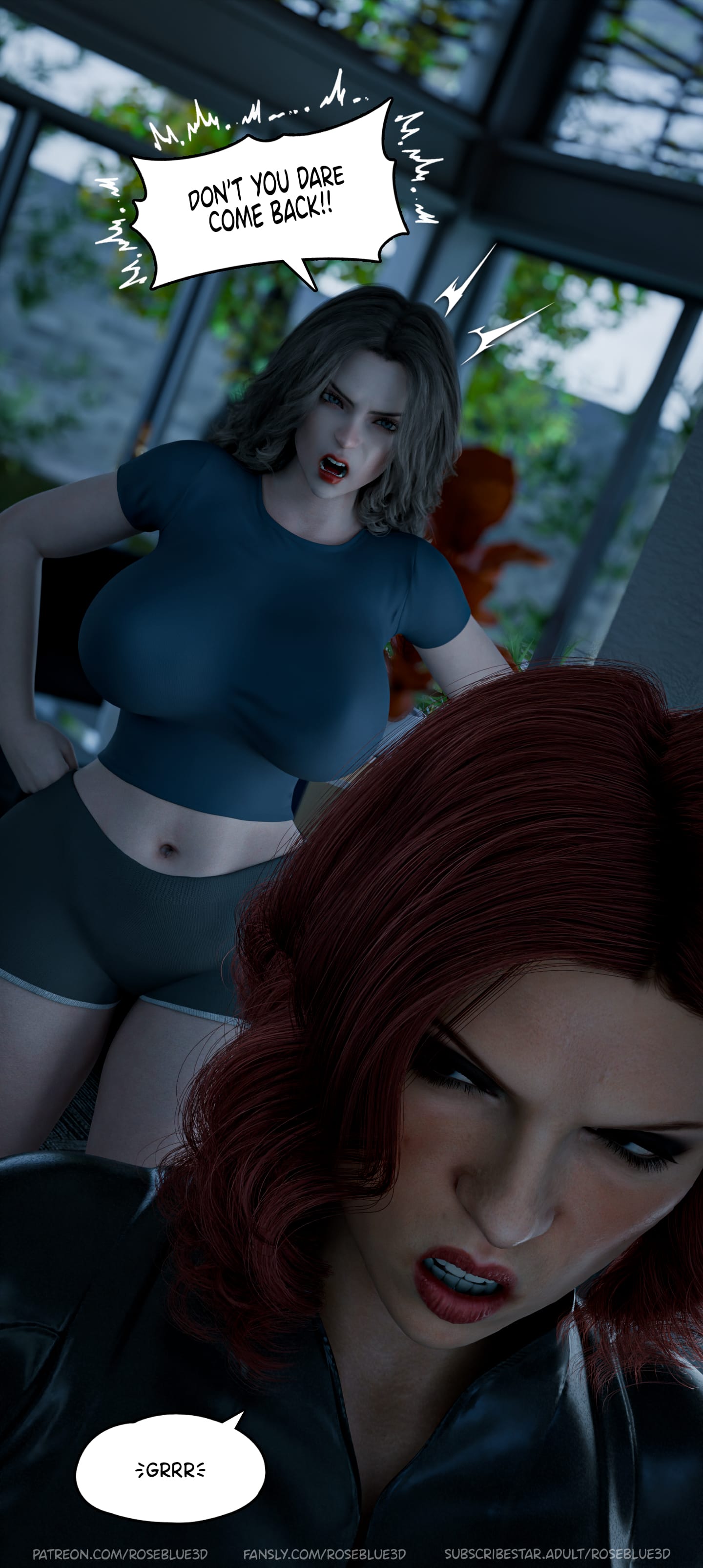 My Neighbor's Widow [Rose Blue 3D] - Chapter 46 — Page 10
