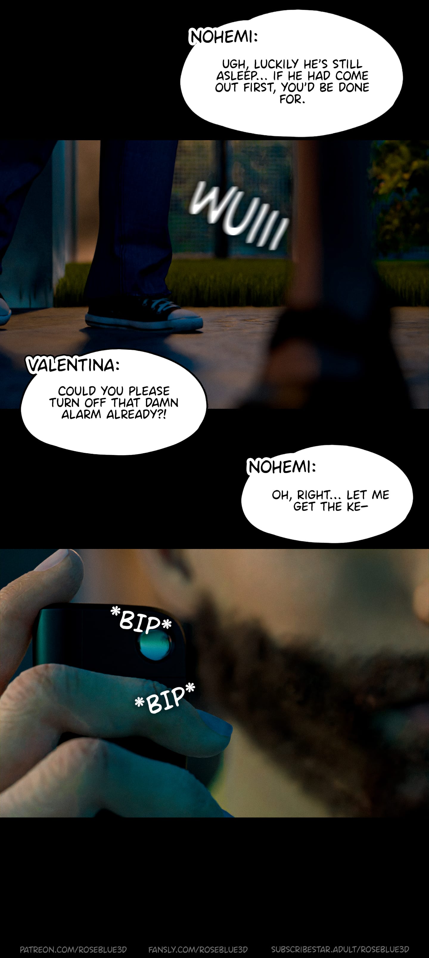 My Neighbor's Widow [Rose Blue 3D] - Chapter 46 — Page 126