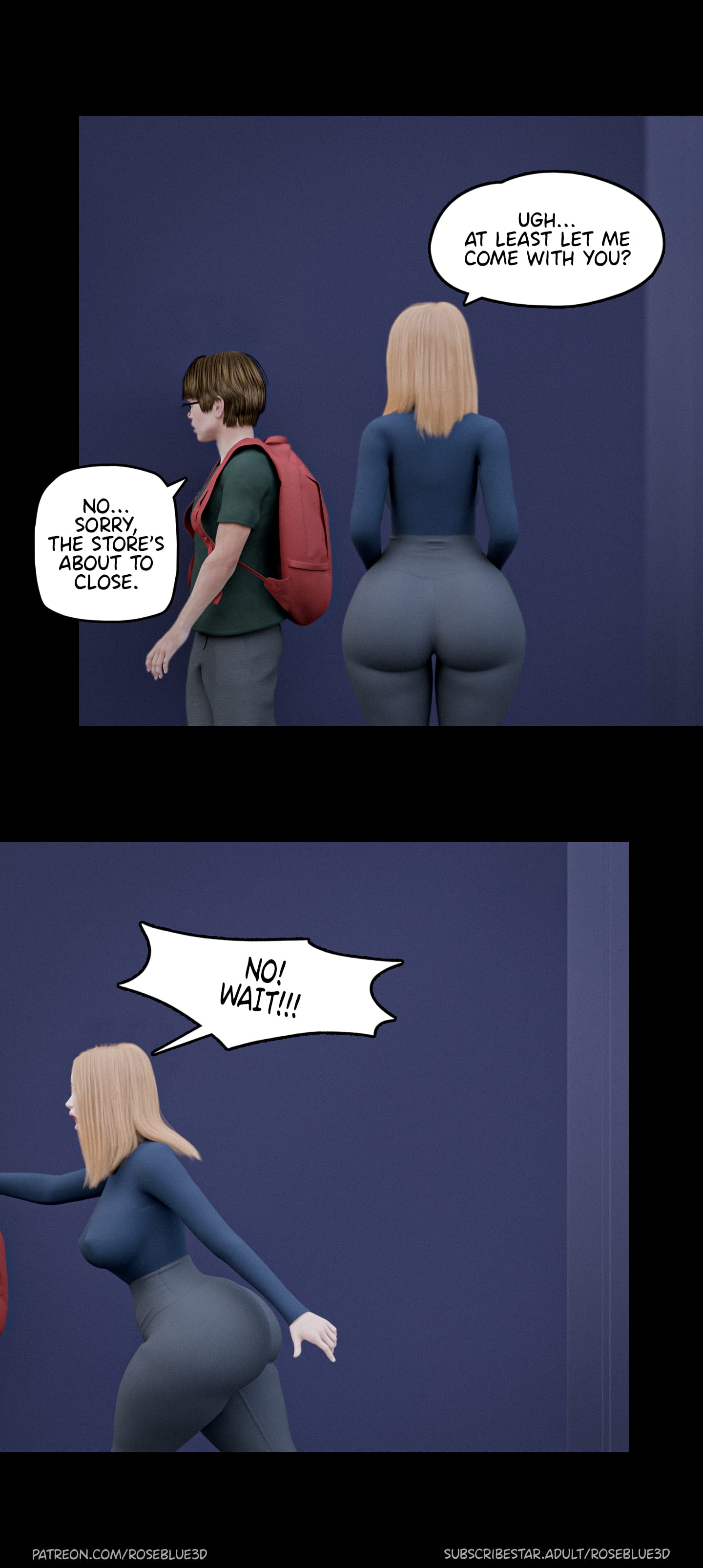 My Neighbor's Widow [Rose Blue 3D] - Chapter 40 — Page 42