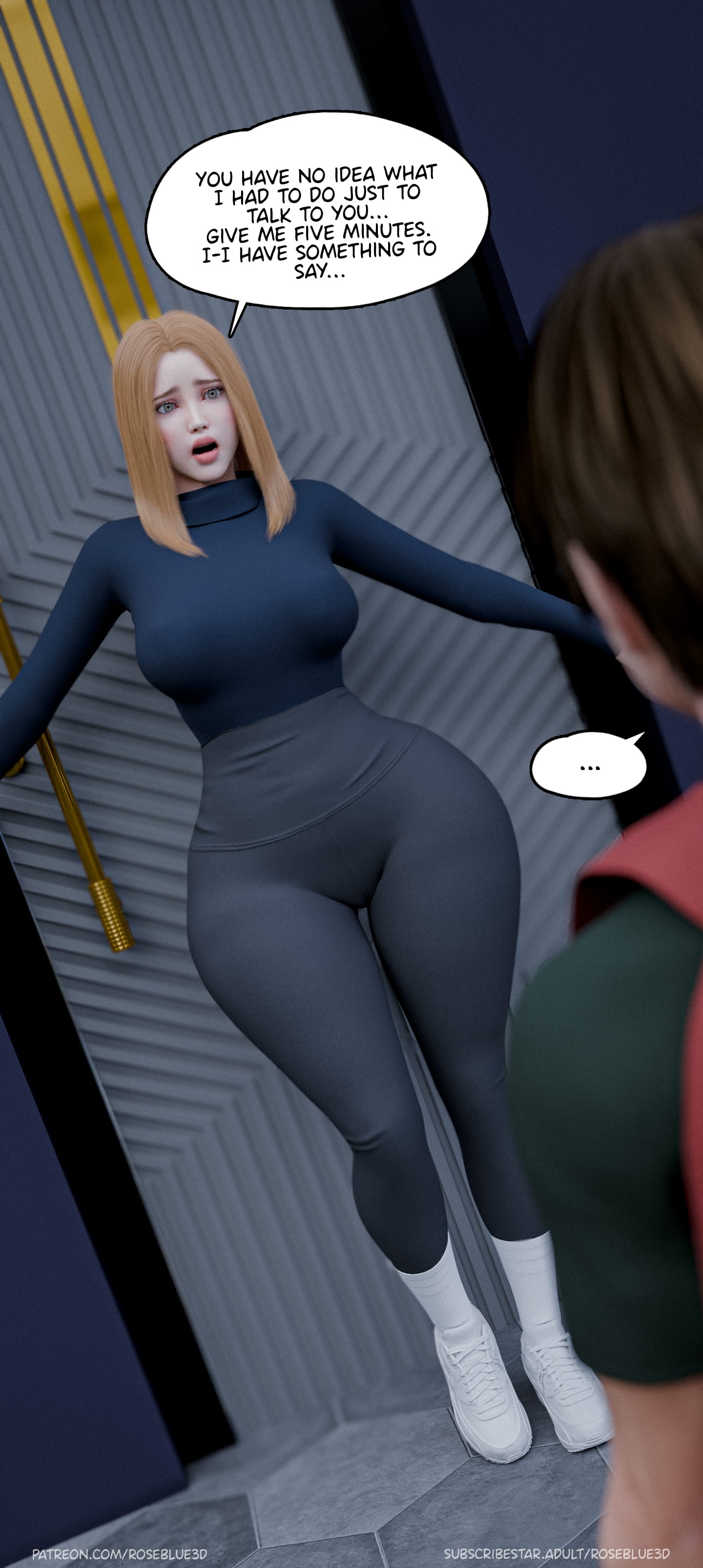 My Neighbor's Widow [Rose Blue 3D] - Chapter 40 — Page 44