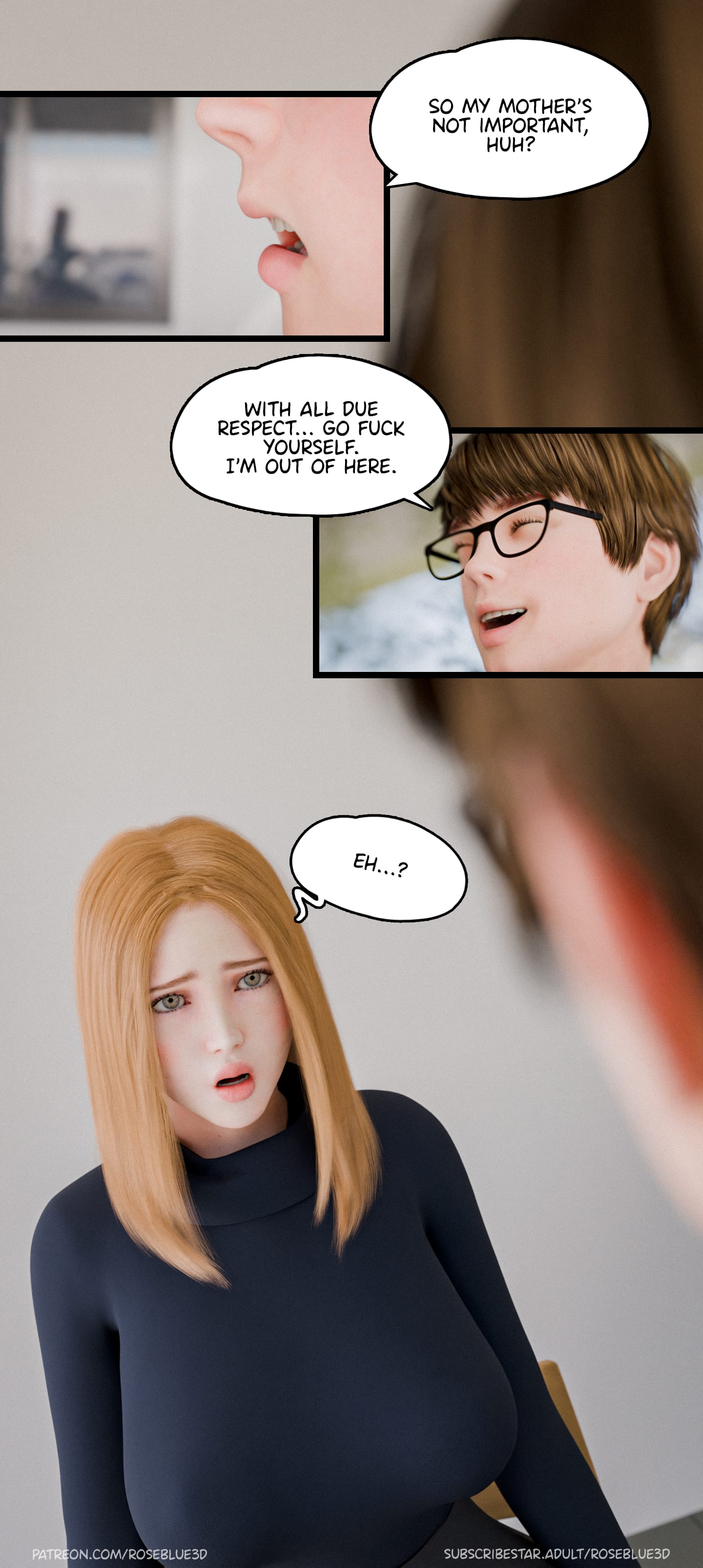My Neighbor's Widow [Rose Blue 3D] - Chapter 40 — Page 64