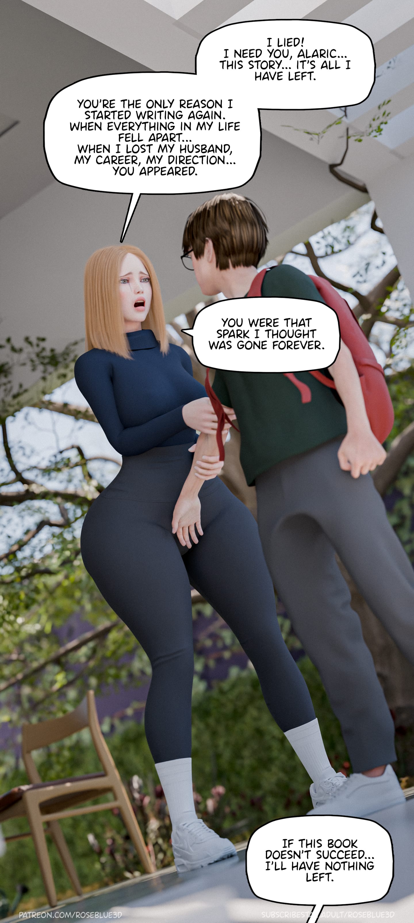 My Neighbor's Widow [Rose Blue 3D] - Chapter 40 — Page 66