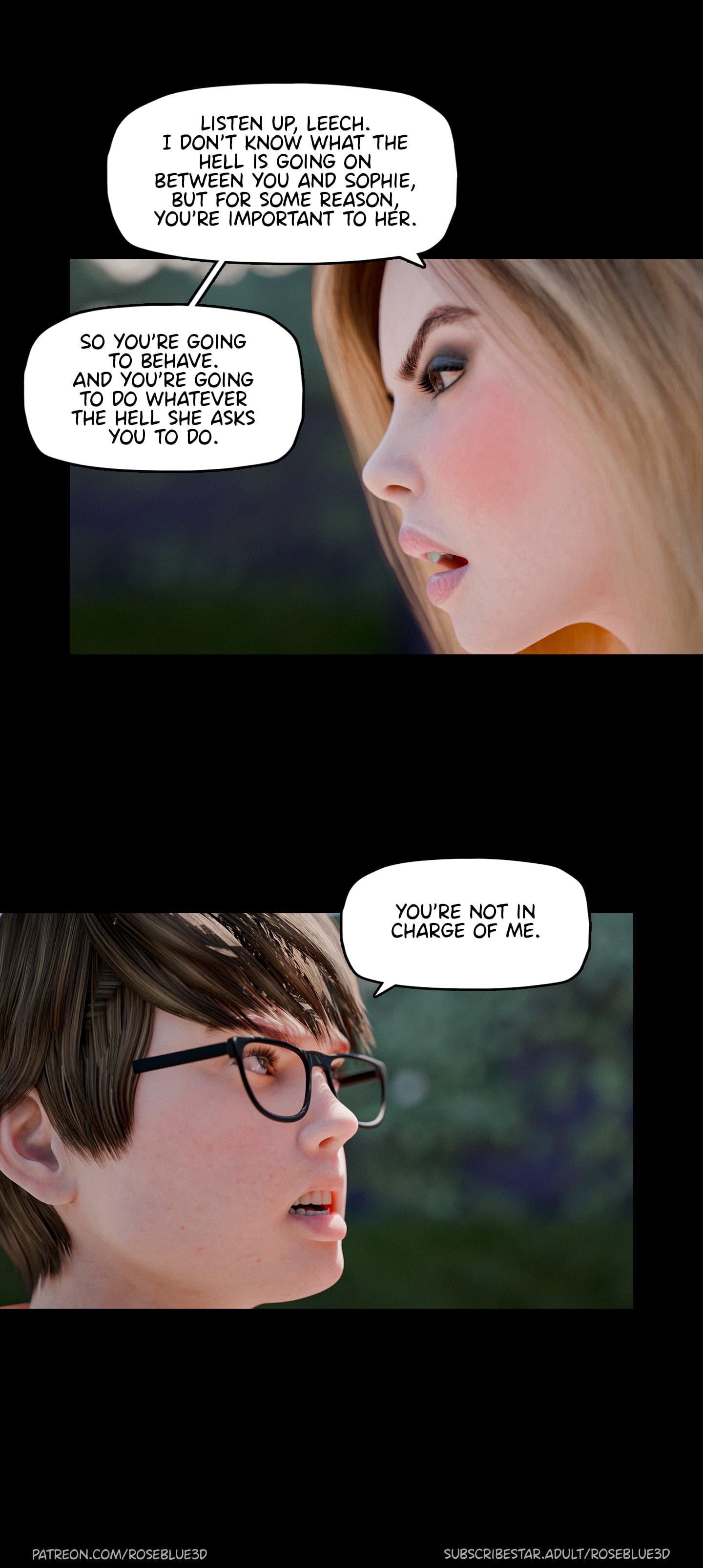 My Neighbor's Widow [Rose Blue 3D] - Chapter 40 — Page 74