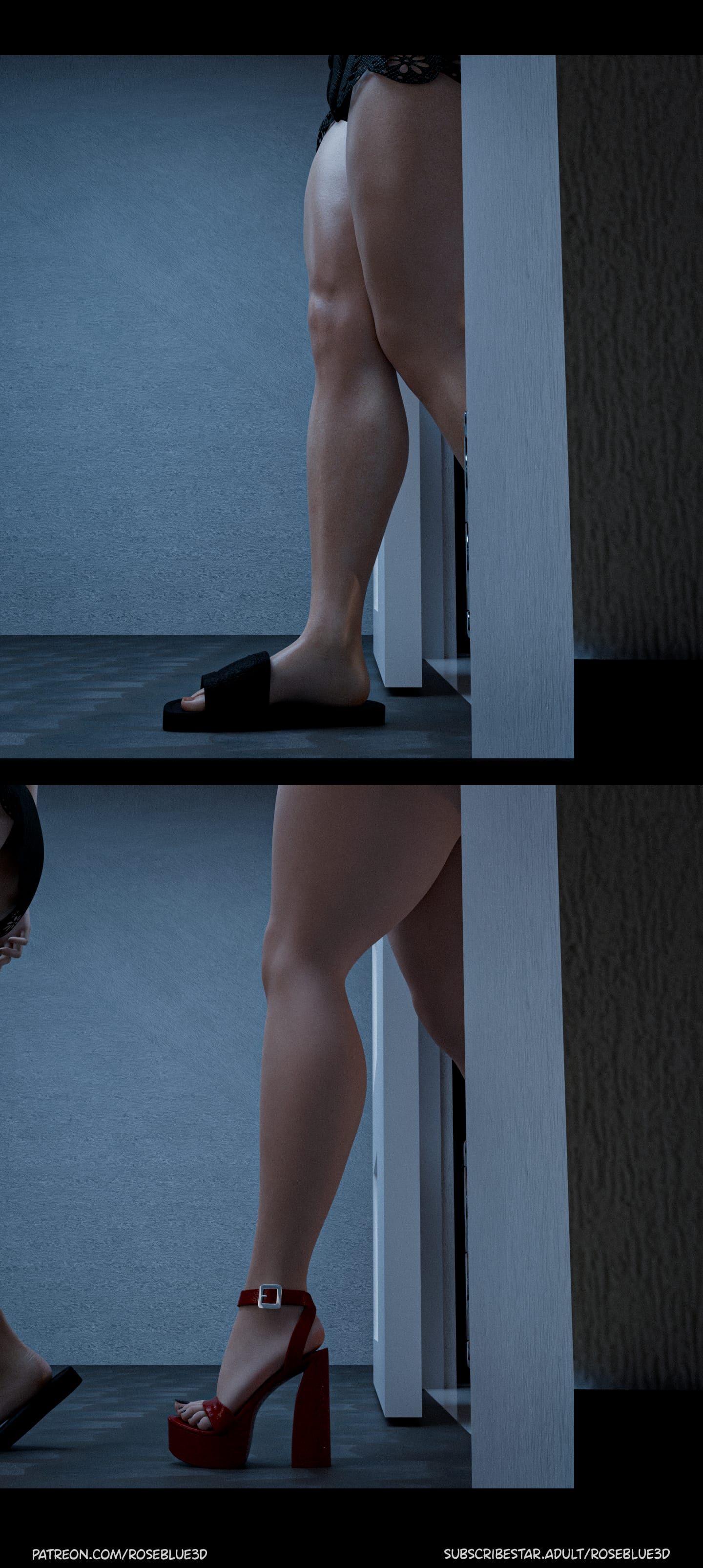 My Neighbor's Widow [Rose Blue 3D] - Chapter 37 — Page 17