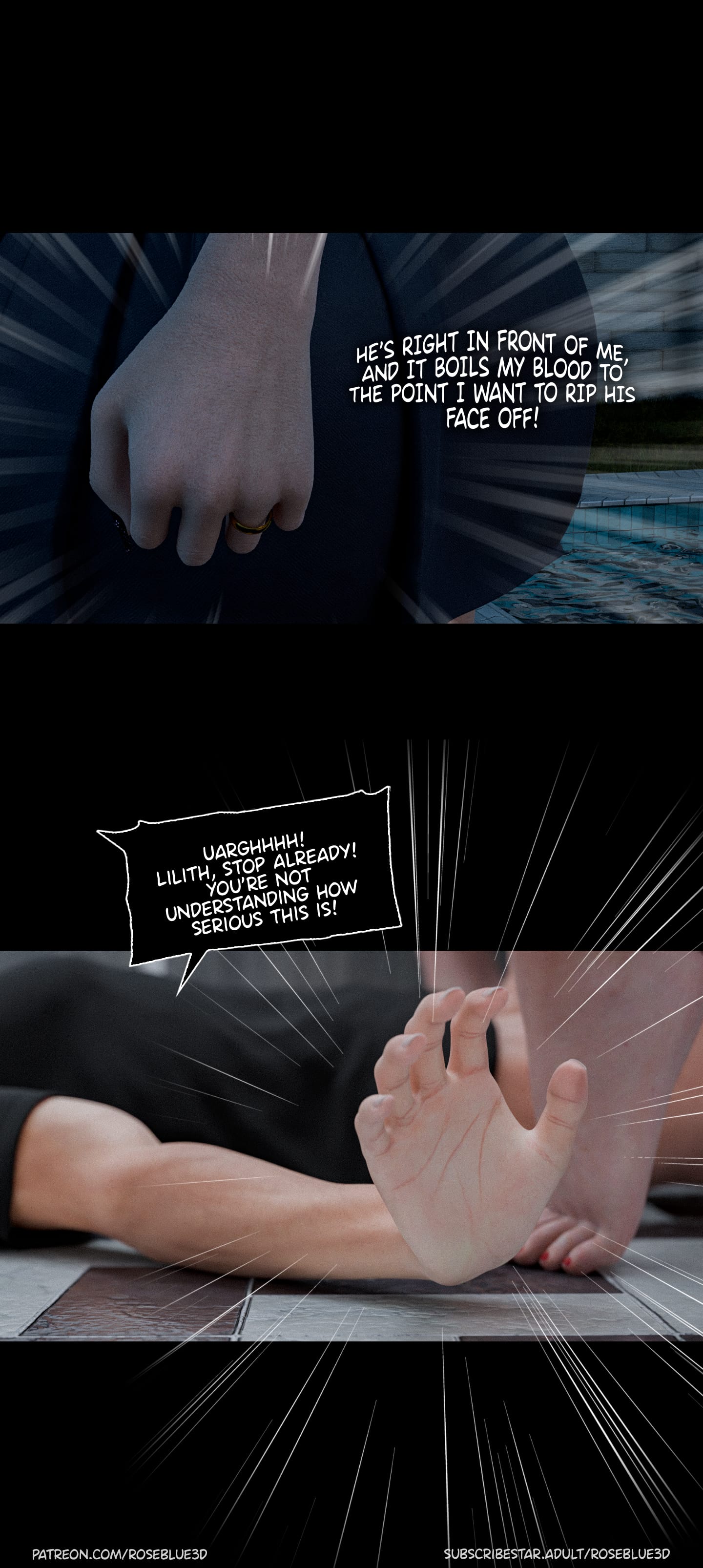 My Neighbor's Widow [Rose Blue 3D] - Chapter 37 — Page 31