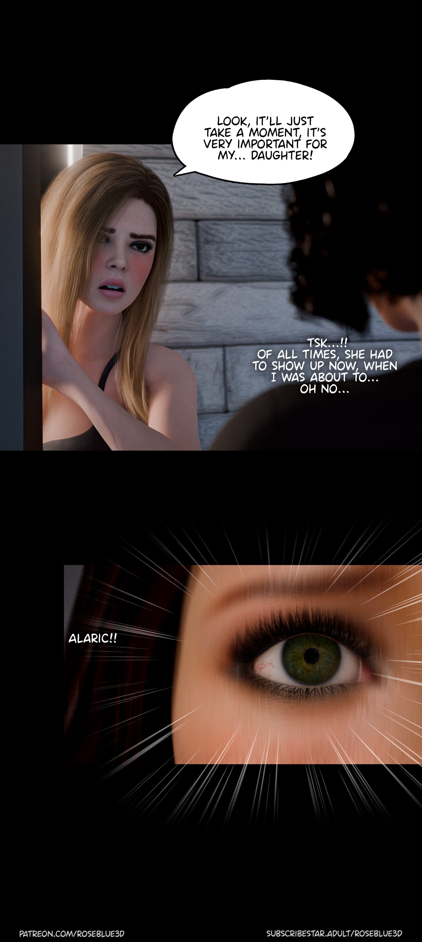 My Neighbor's Widow [Rose Blue 3D] - Chapter 37 — Page 9