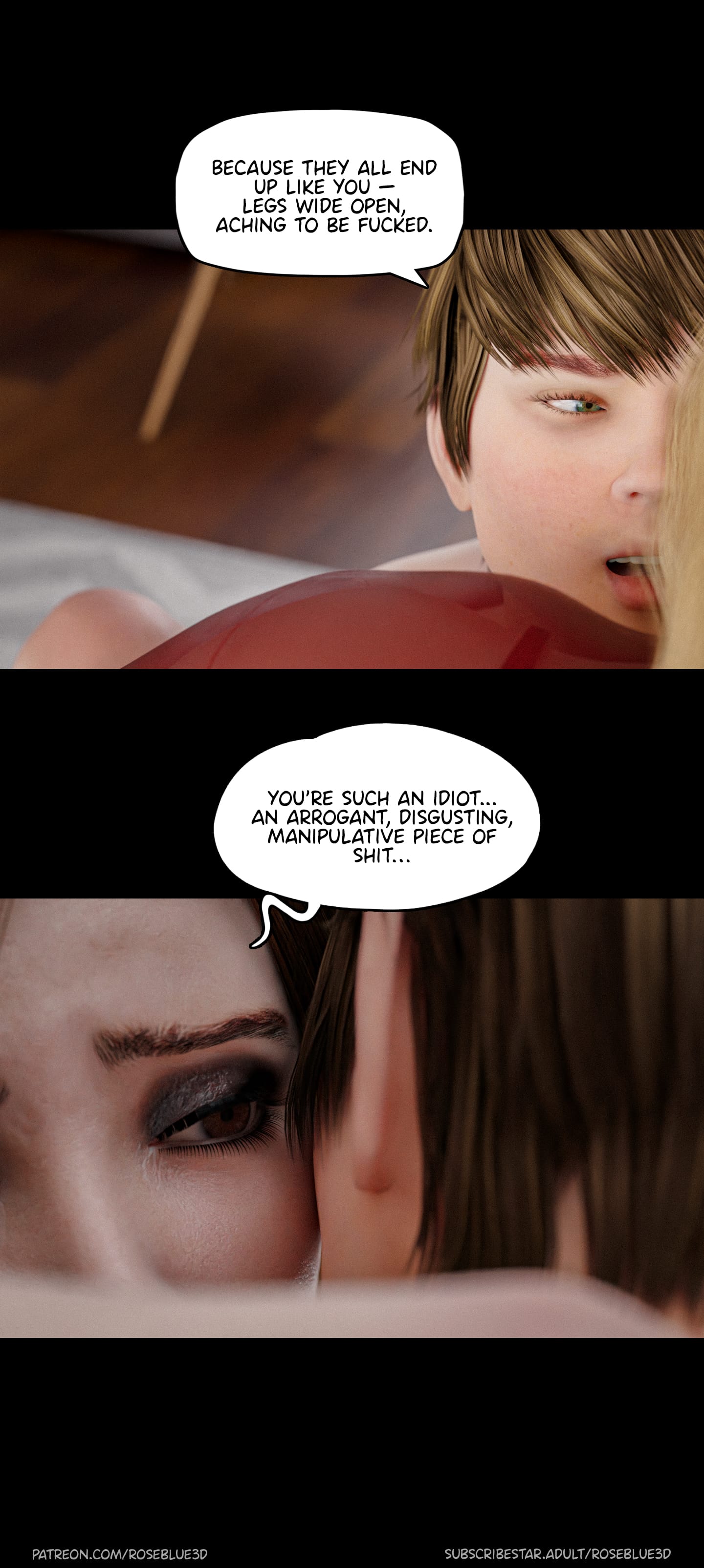 My Neighbor's Widow [Rose Blue 3D] - Chapter 41 — Page 98