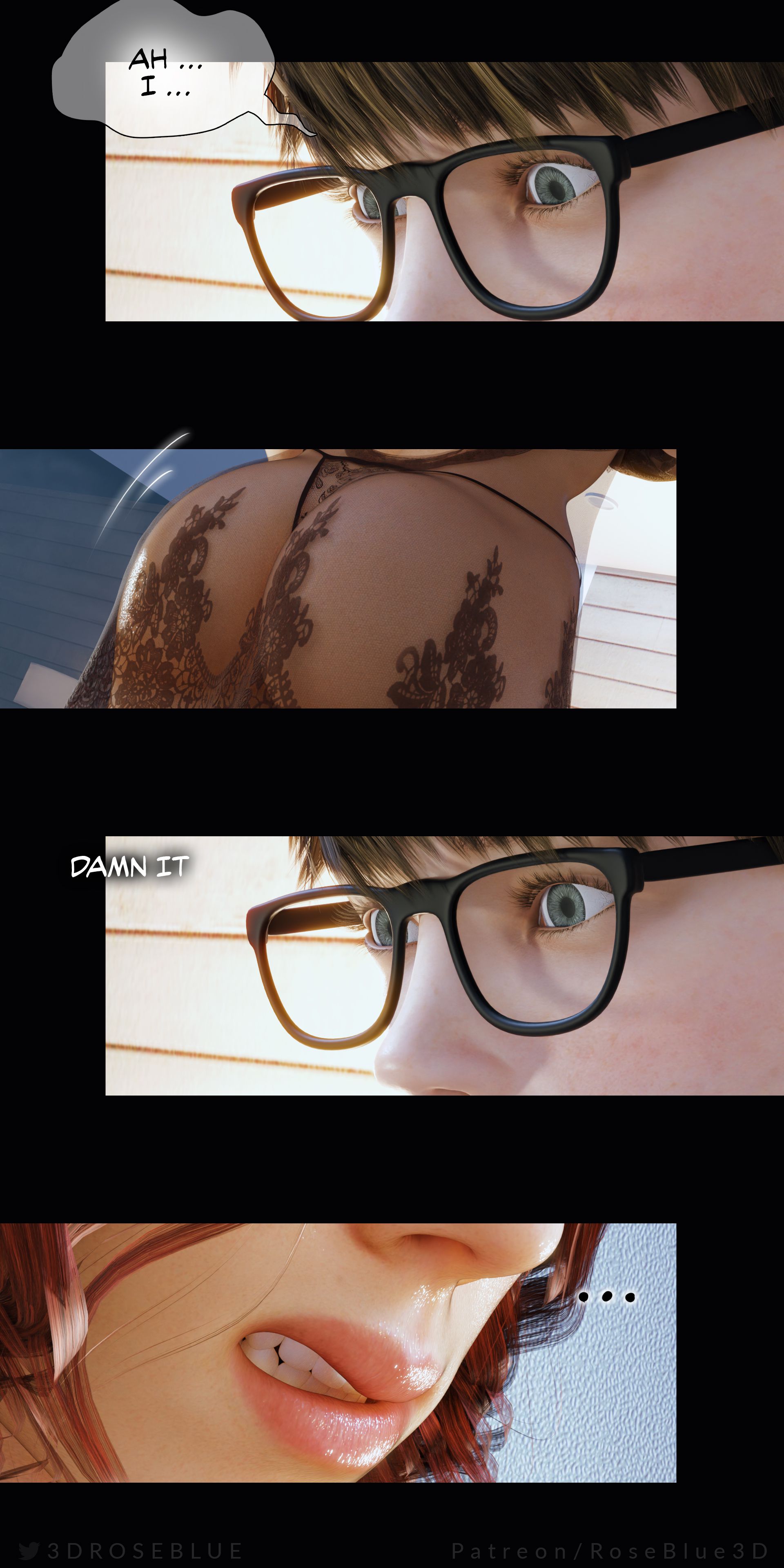 My Neighbor's Widow [Rose Blue 3D] - Chapter 4 — Page 55