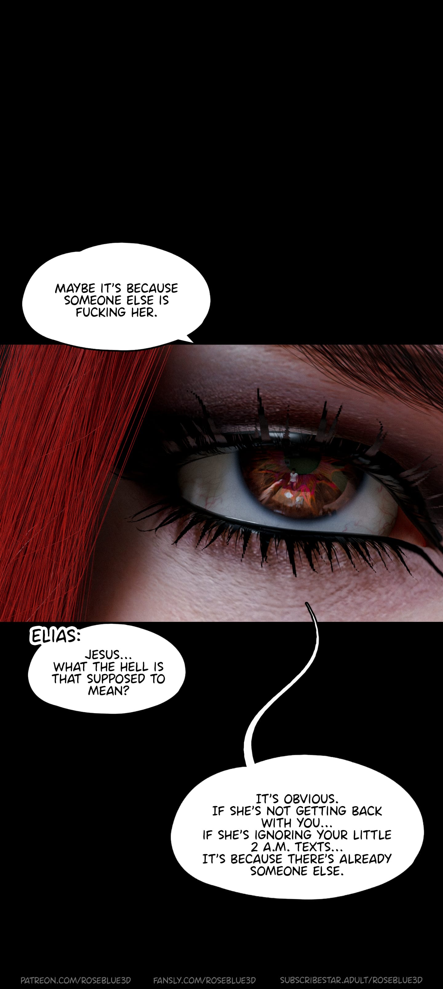 My Neighbor's Widow [Rose Blue 3D] - Chapter 44 — Page 55