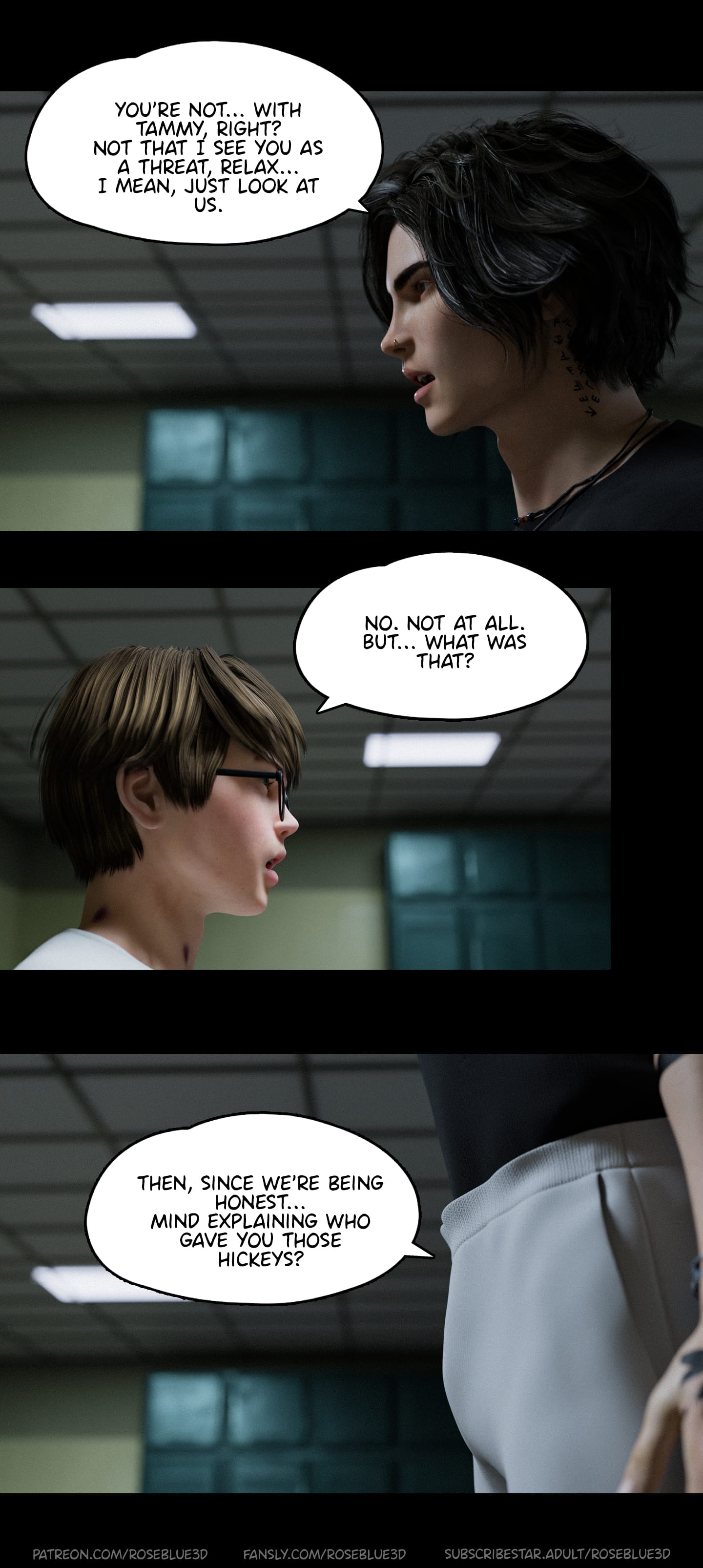 My Neighbor's Widow [Rose Blue 3D] - Chapter 44 — Page 57