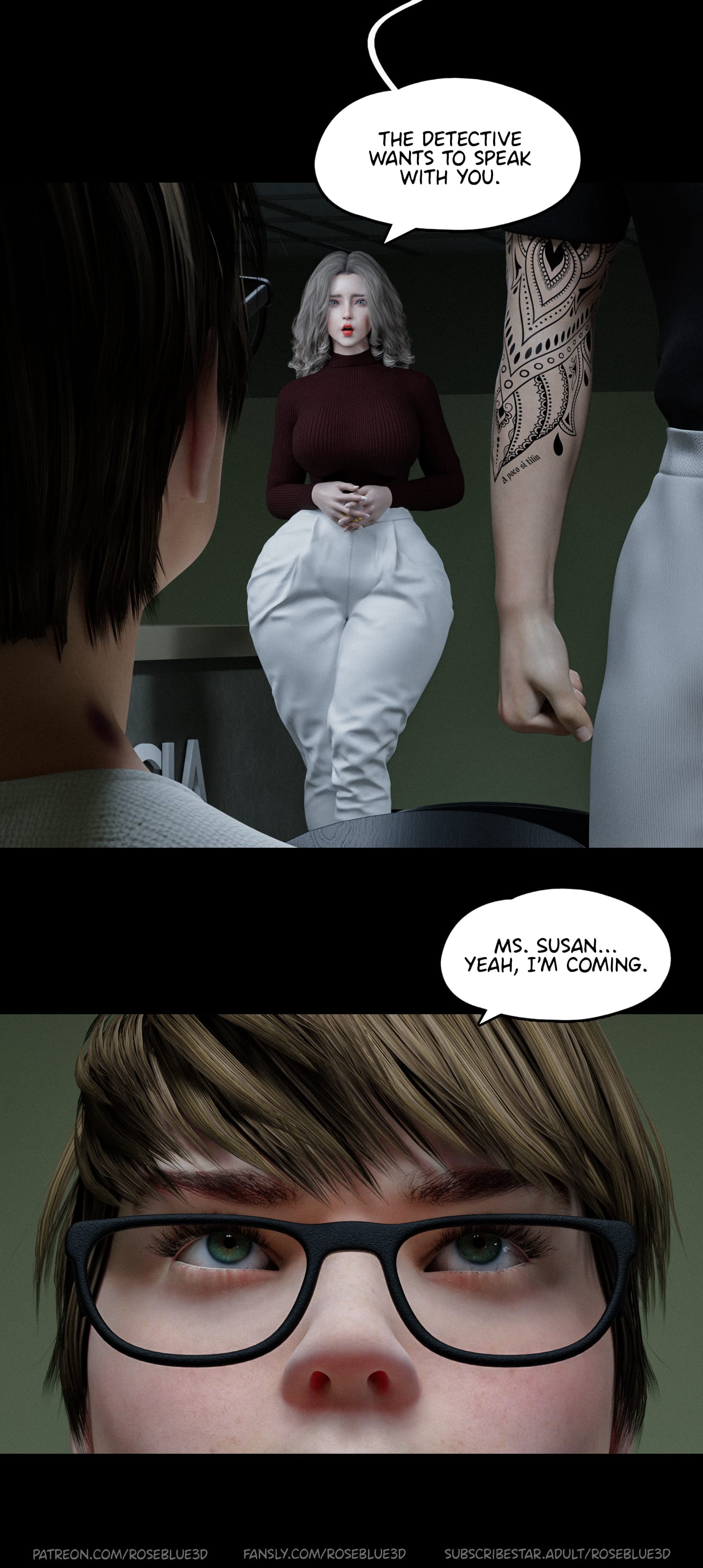 My Neighbor's Widow [Rose Blue 3D] - Chapter 44 — Page 59