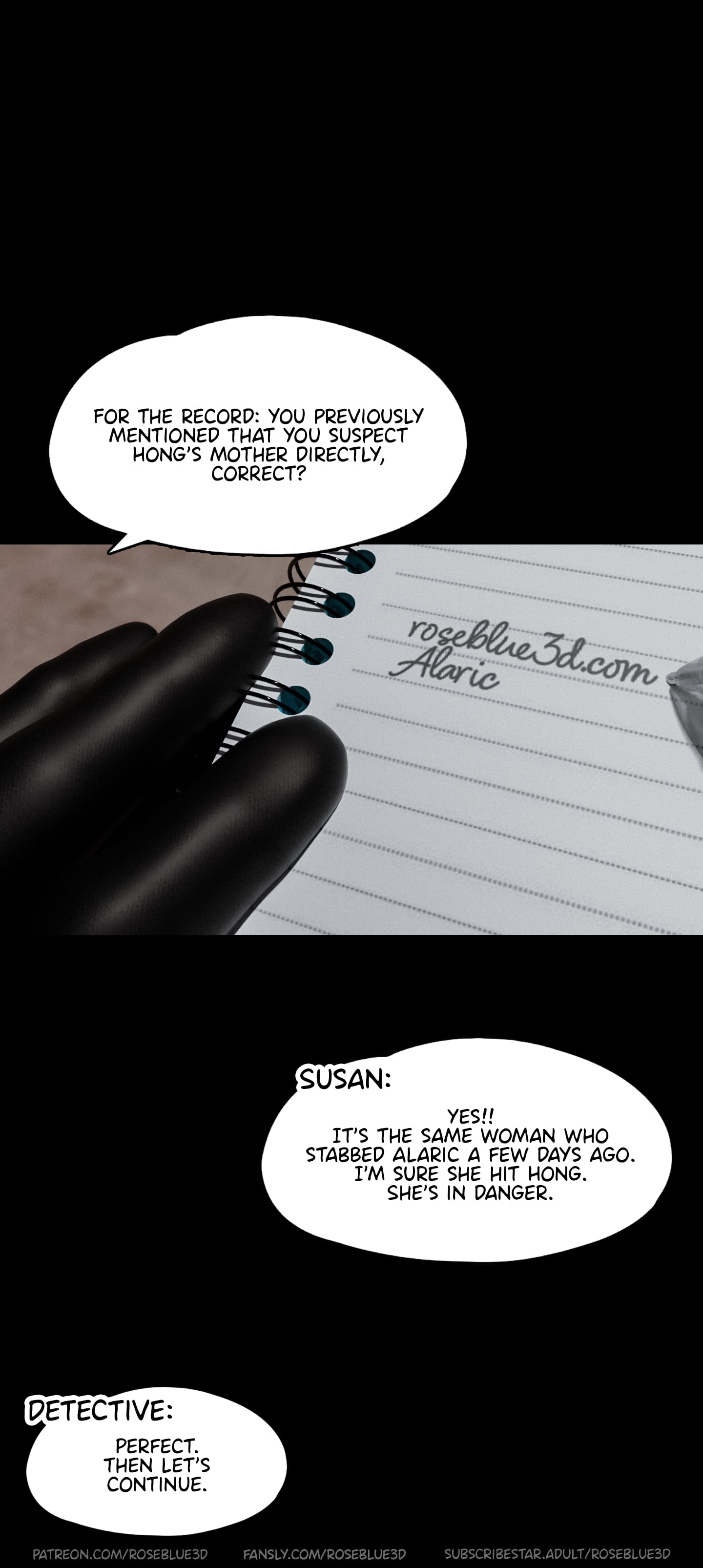 My Neighbor's Widow [Rose Blue 3D] - Chapter 44 — Page 63