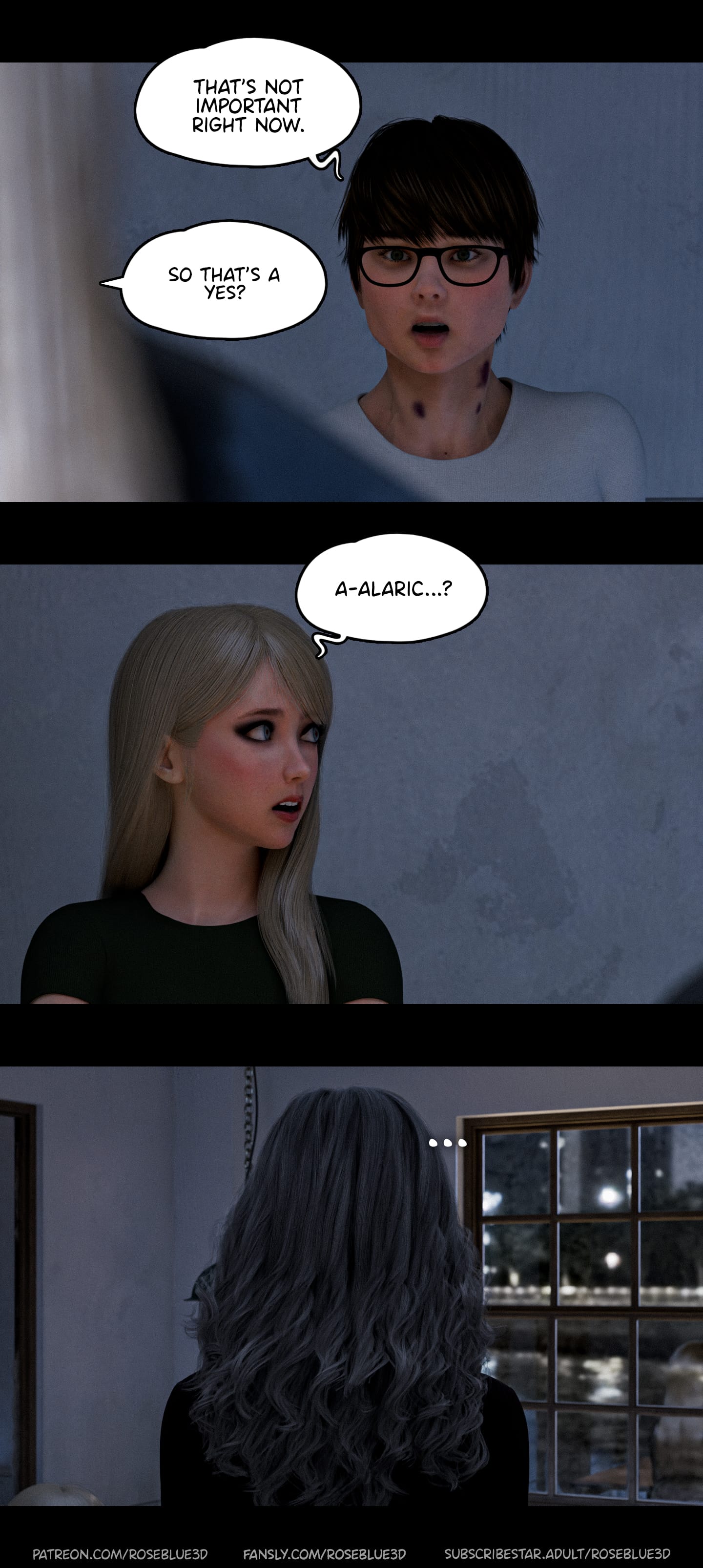 My Neighbor's Widow [Rose Blue 3D] - Chapter 44 — Page 72