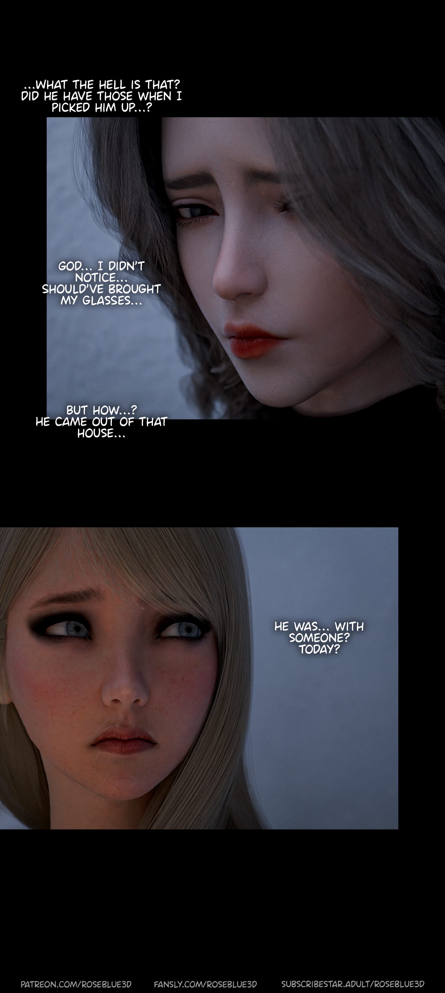 My Neighbor's Widow [Rose Blue 3D] - Chapter 44 — Page 76