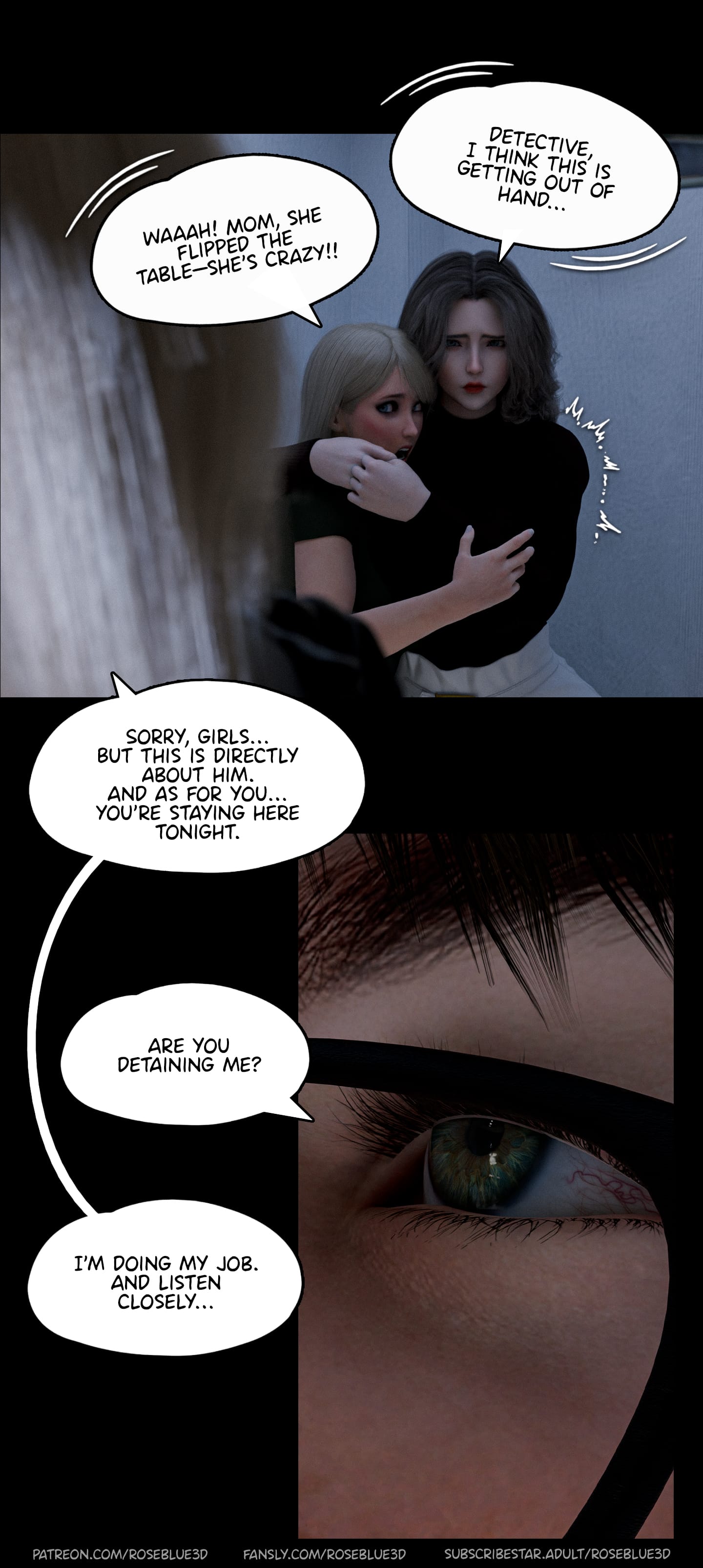 My Neighbor's Widow [Rose Blue 3D] - Chapter 44 — Page 80