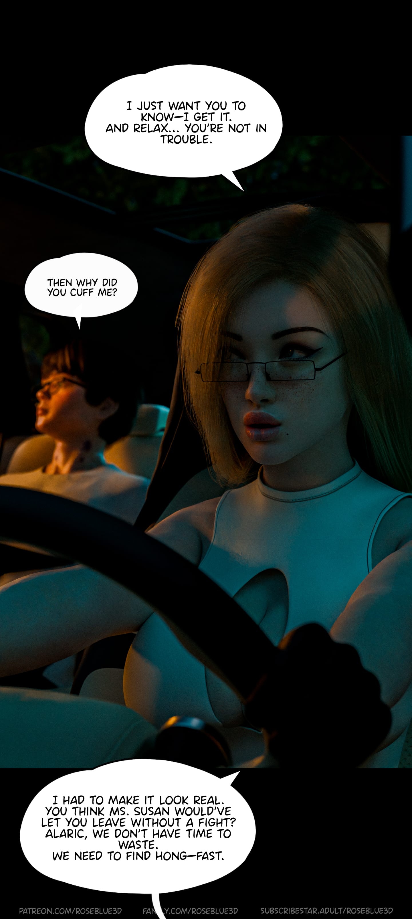 My Neighbor's Widow [Rose Blue 3D] - Chapter 44 — Page 87