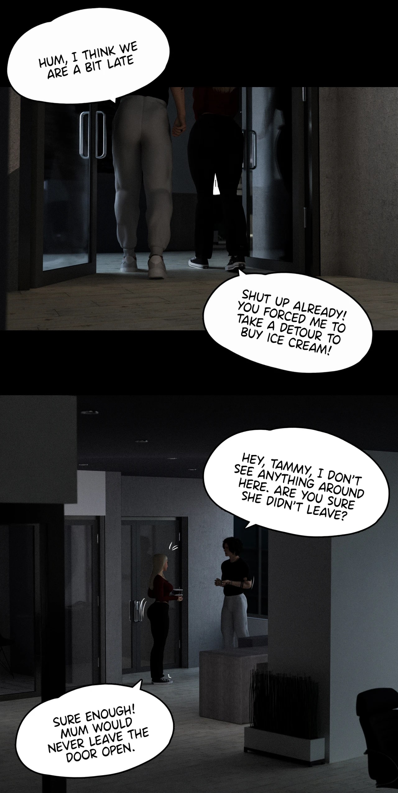 My Neighbor's Widow [Rose Blue 3D] - Chapter 17 — Page 87