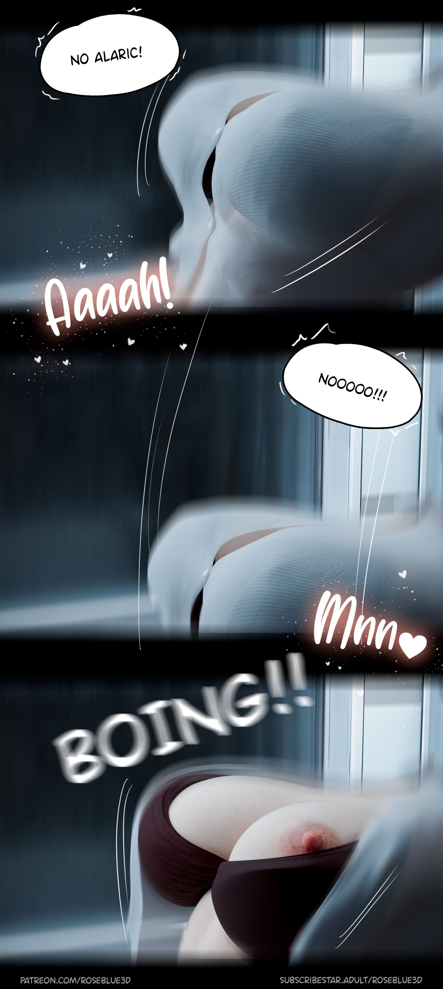 My Neighbor's Widow [Rose Blue 3D] - Chapter 24 — Page 38